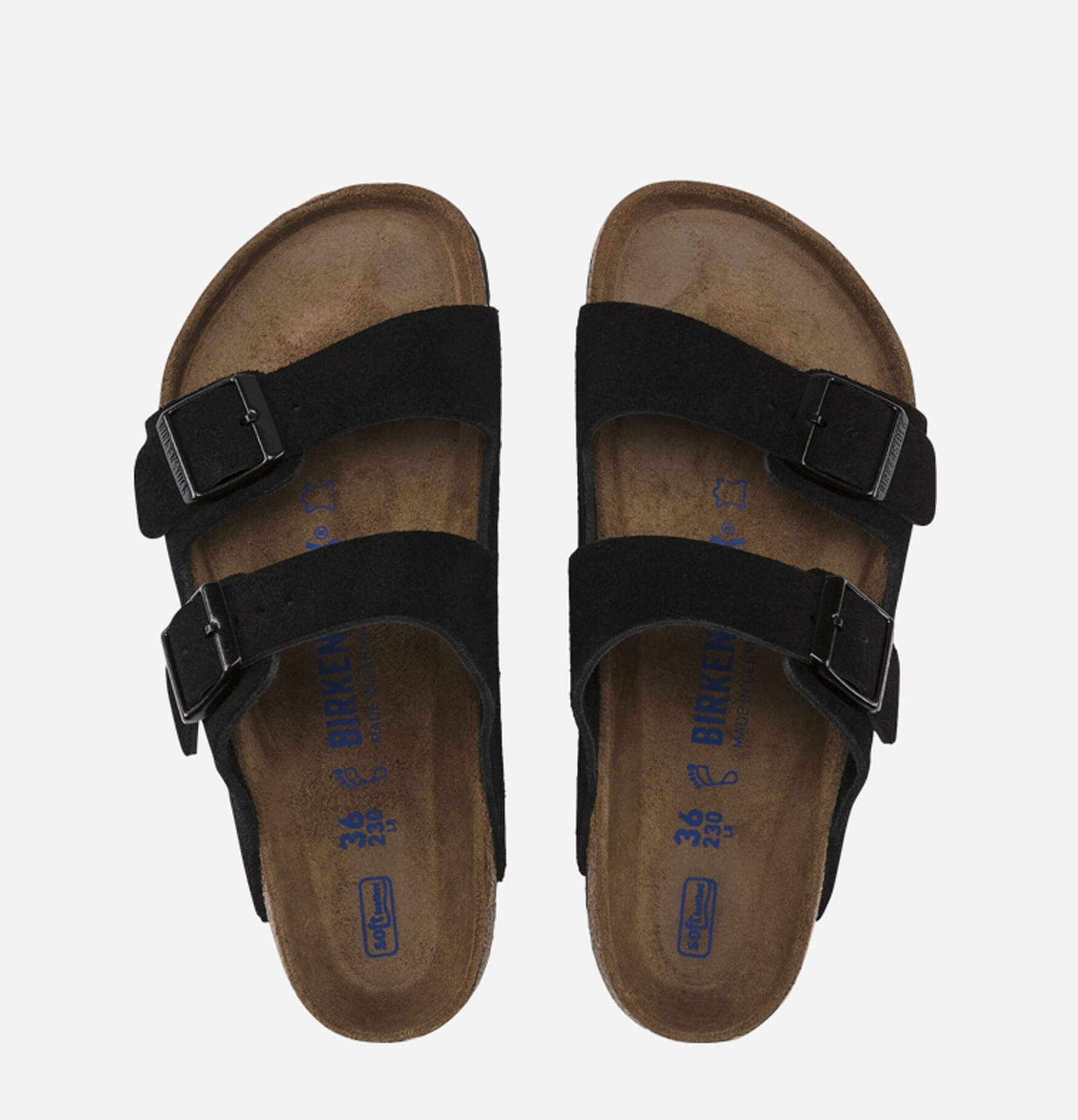 Birkenstock | Arizona Sandals BlackSuede | Royalcheese Paris