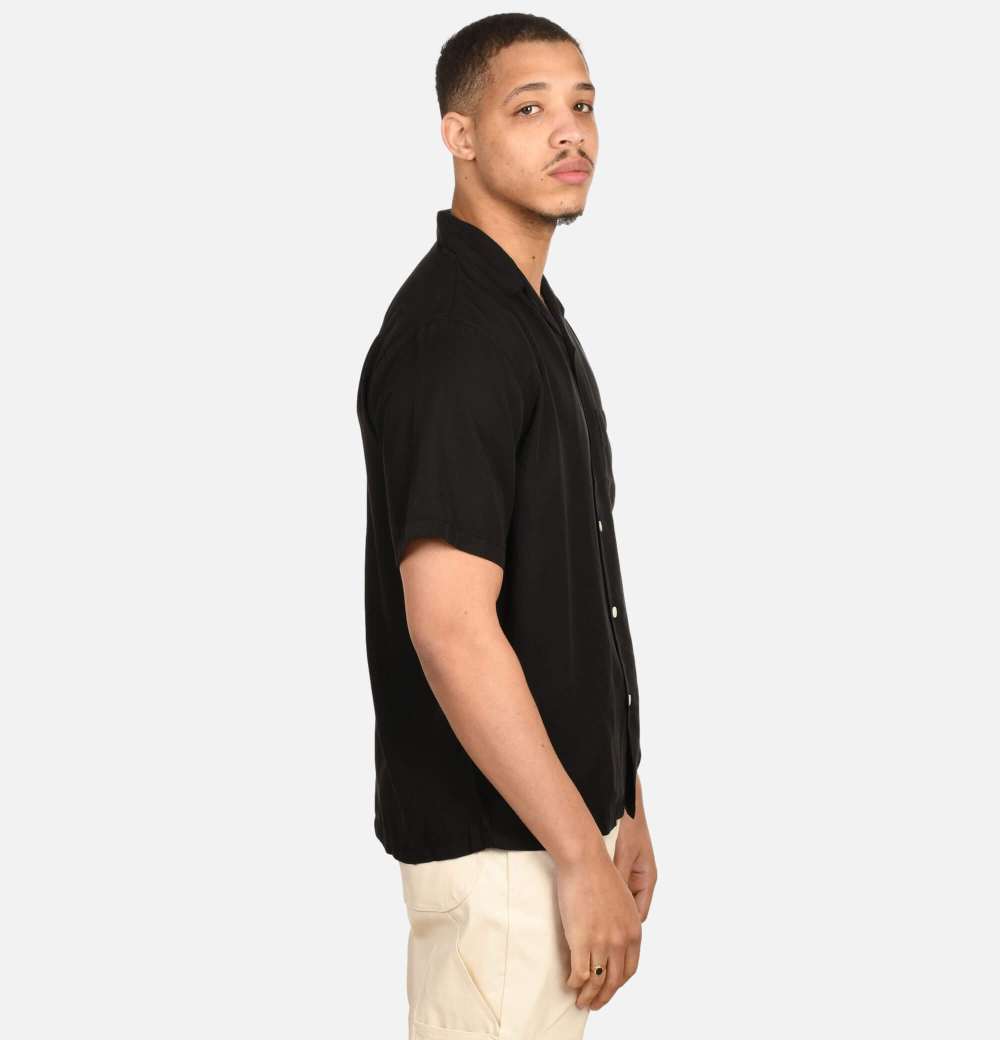 Portuguese Flannel Chemise Dogtown Noir