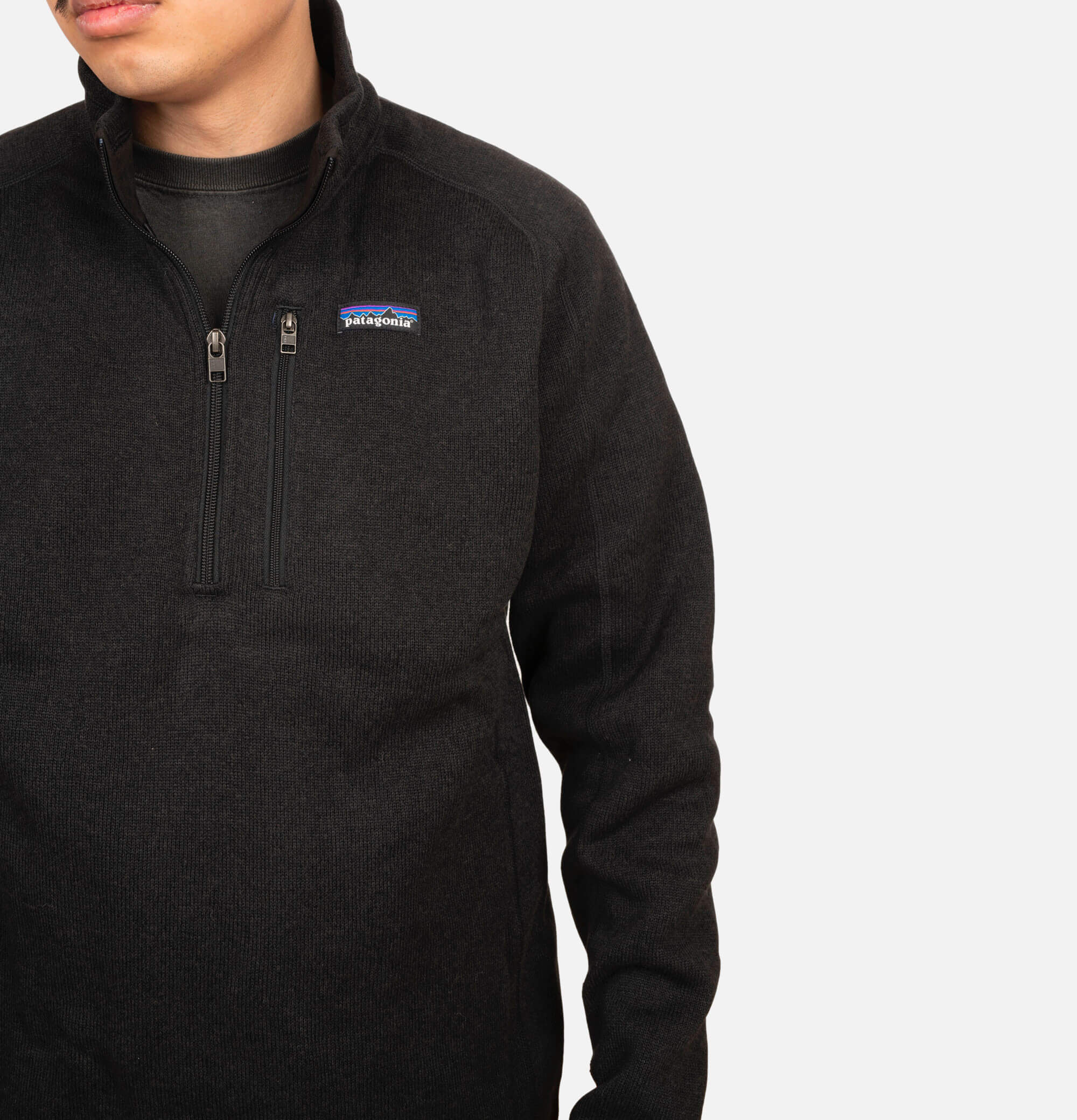 Patagonia Better Sweater 3/4 Zip Noir