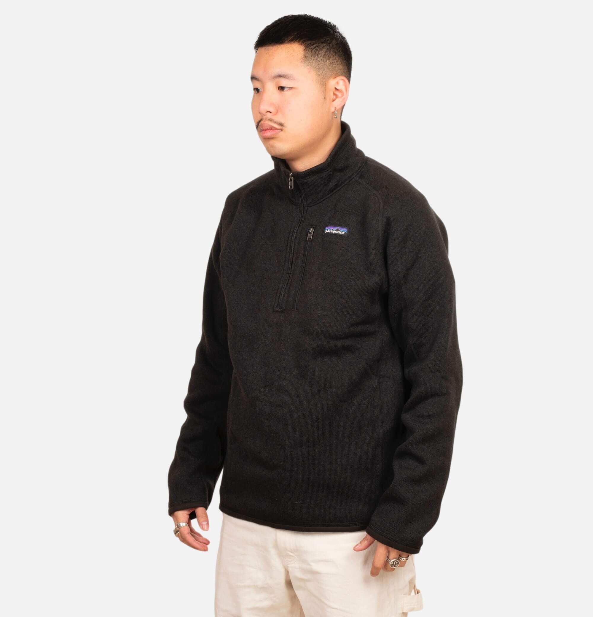 Patagonia Better Sweater 3/4 Zip Noir