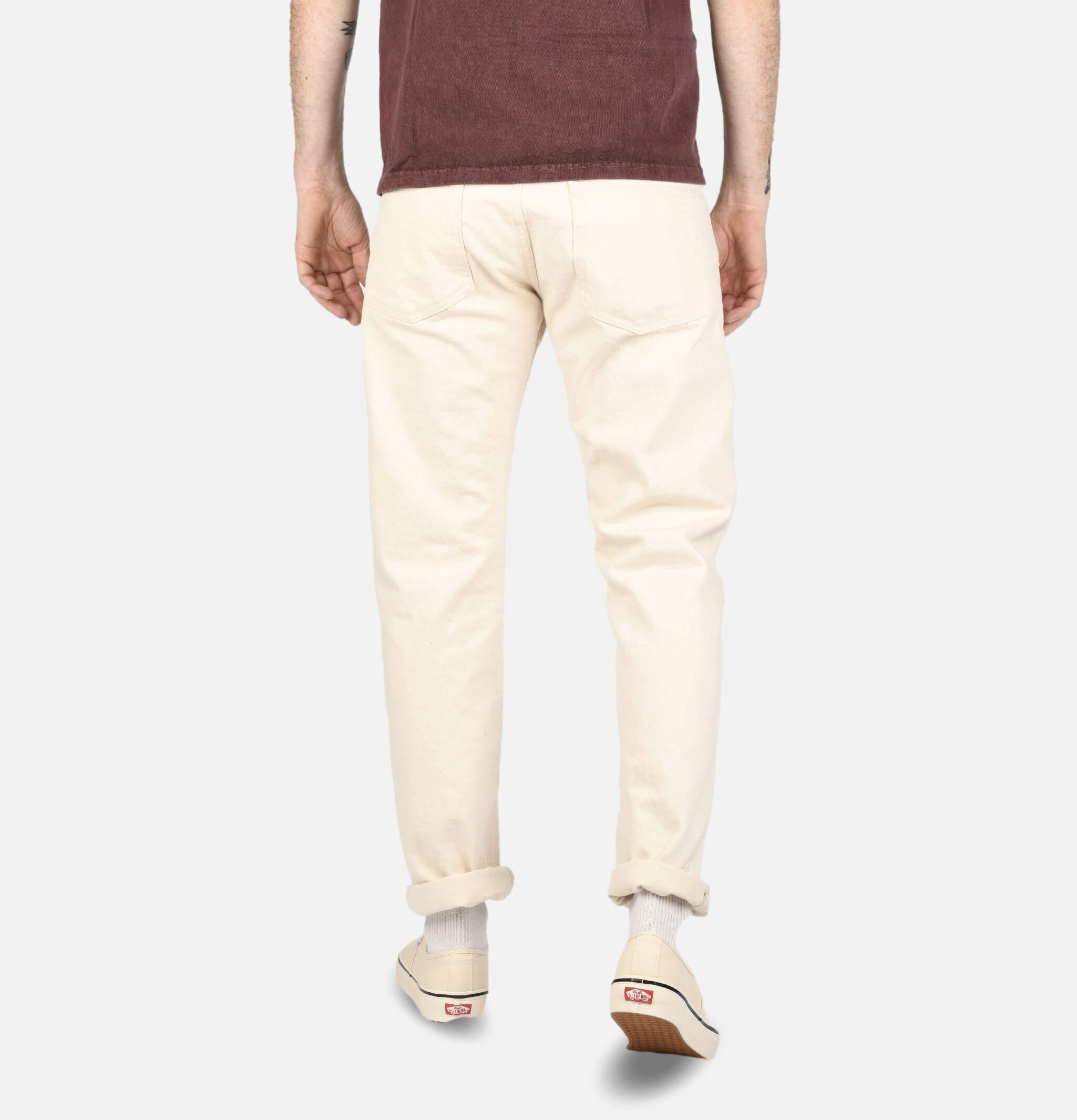 Regular Tapered Jeans Natural