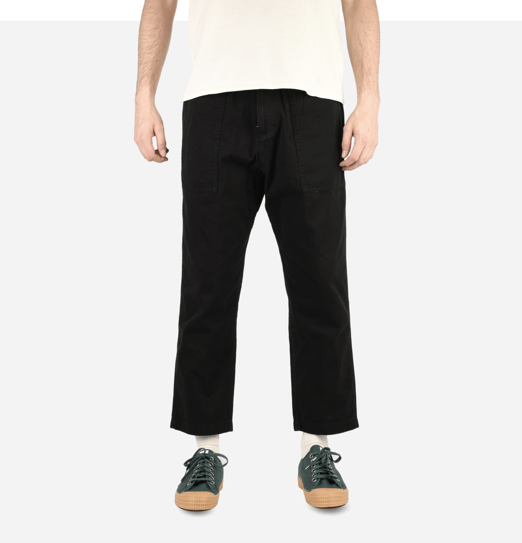 Gramicci | Loose Tapered Chino | Black | Shop Royalcheese Paris