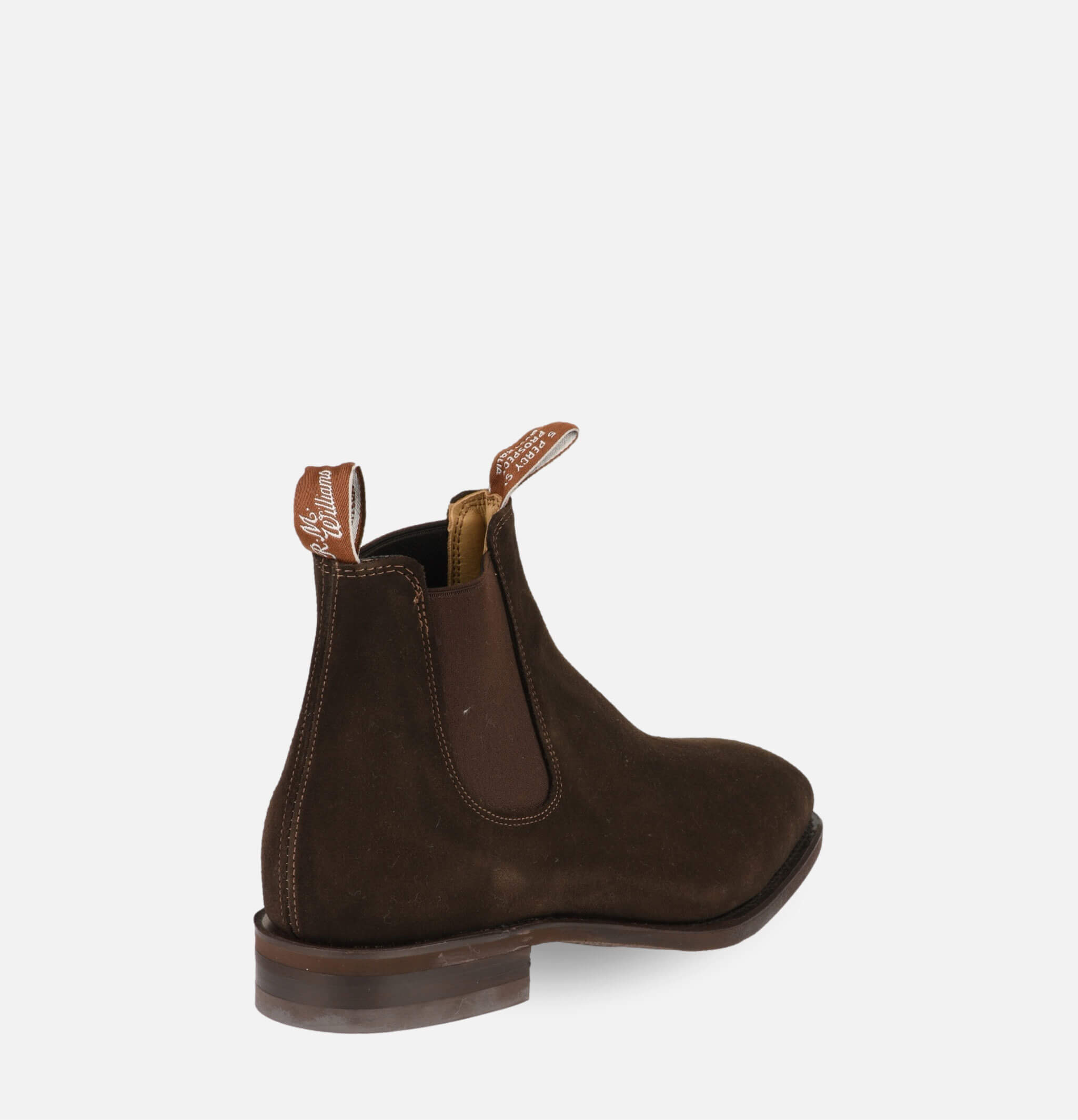 R.M.Williams Bottes Comfort Crafstman Chocolate Suede