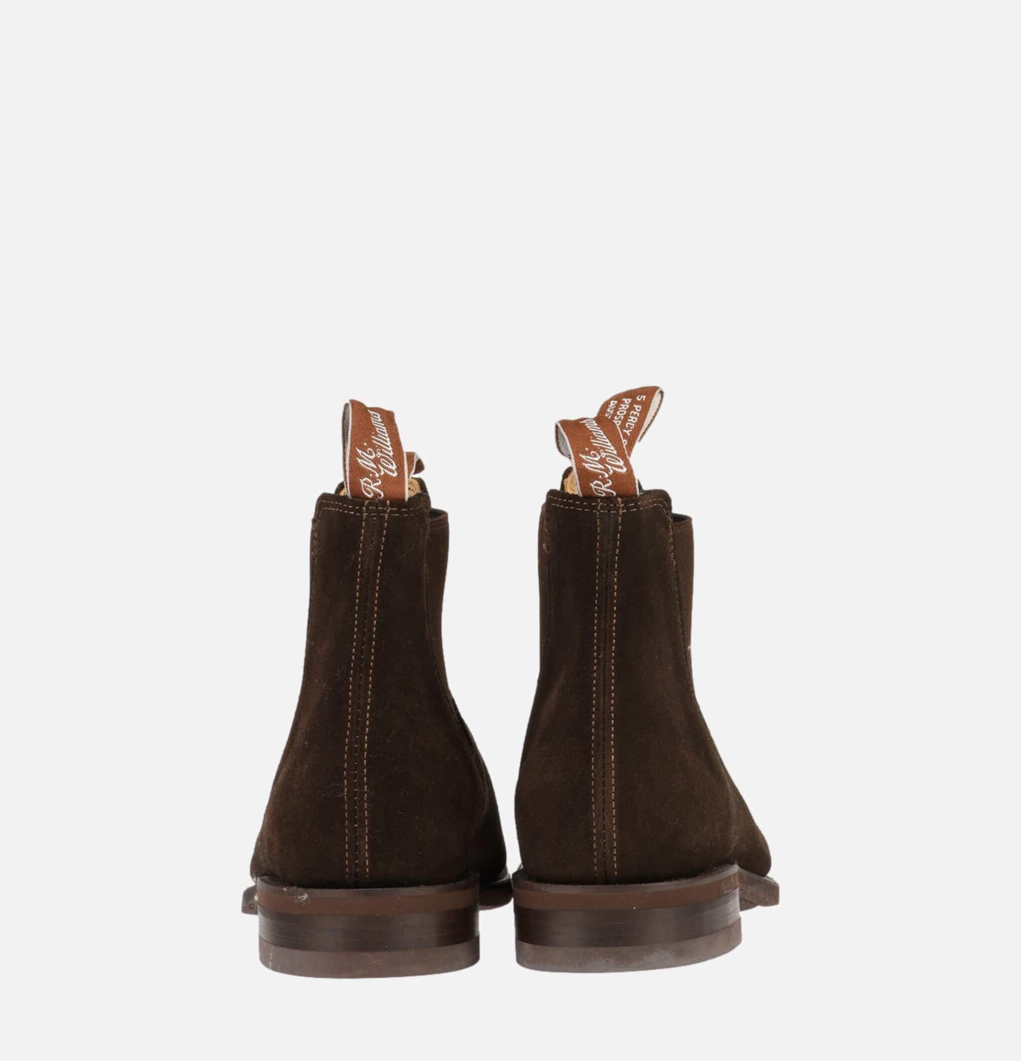 R.M.Williams Bottes Comfort Crafstman Chocolate Suede