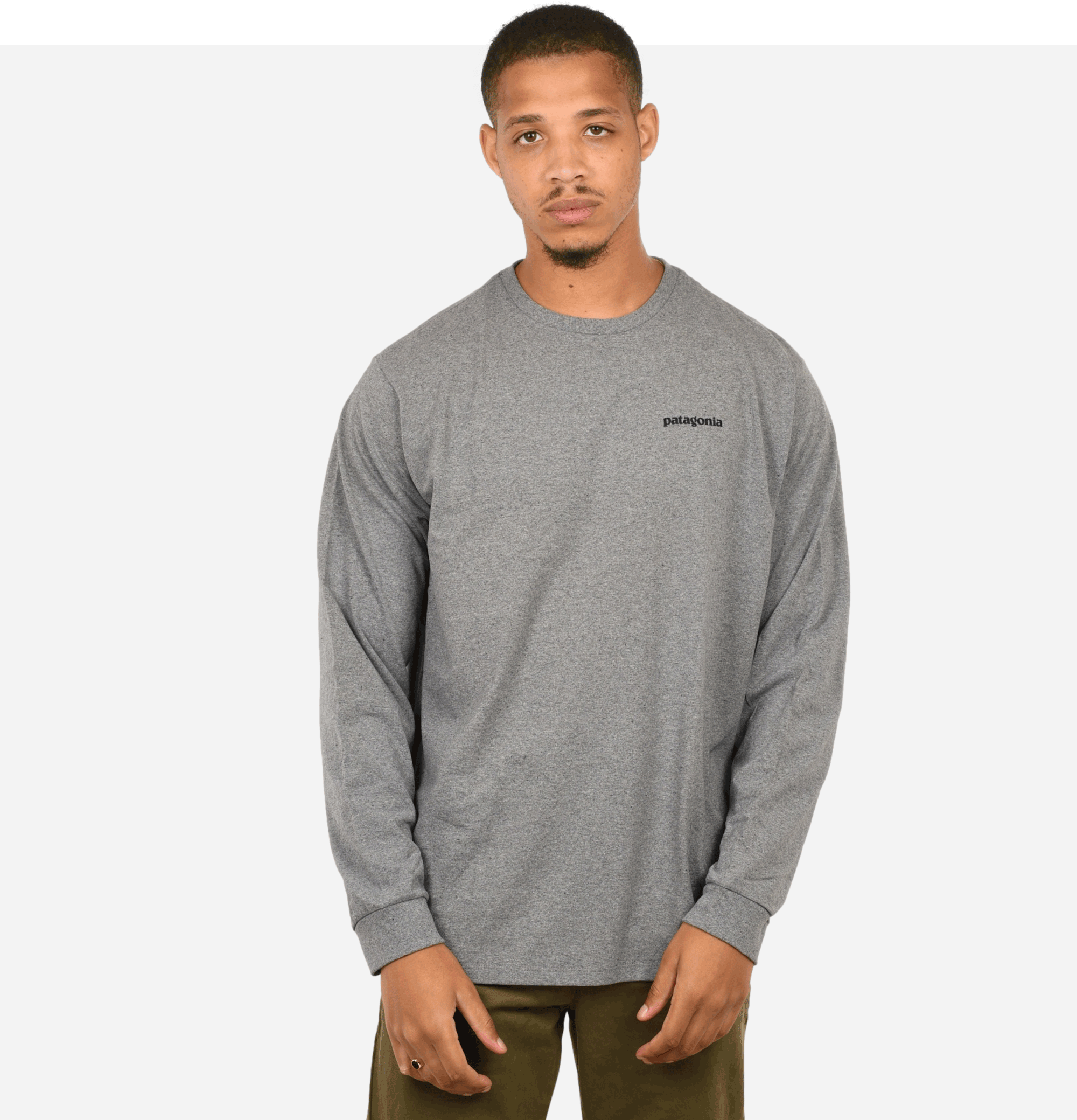 Patagonia T-Shirt P6 Logo Grey
