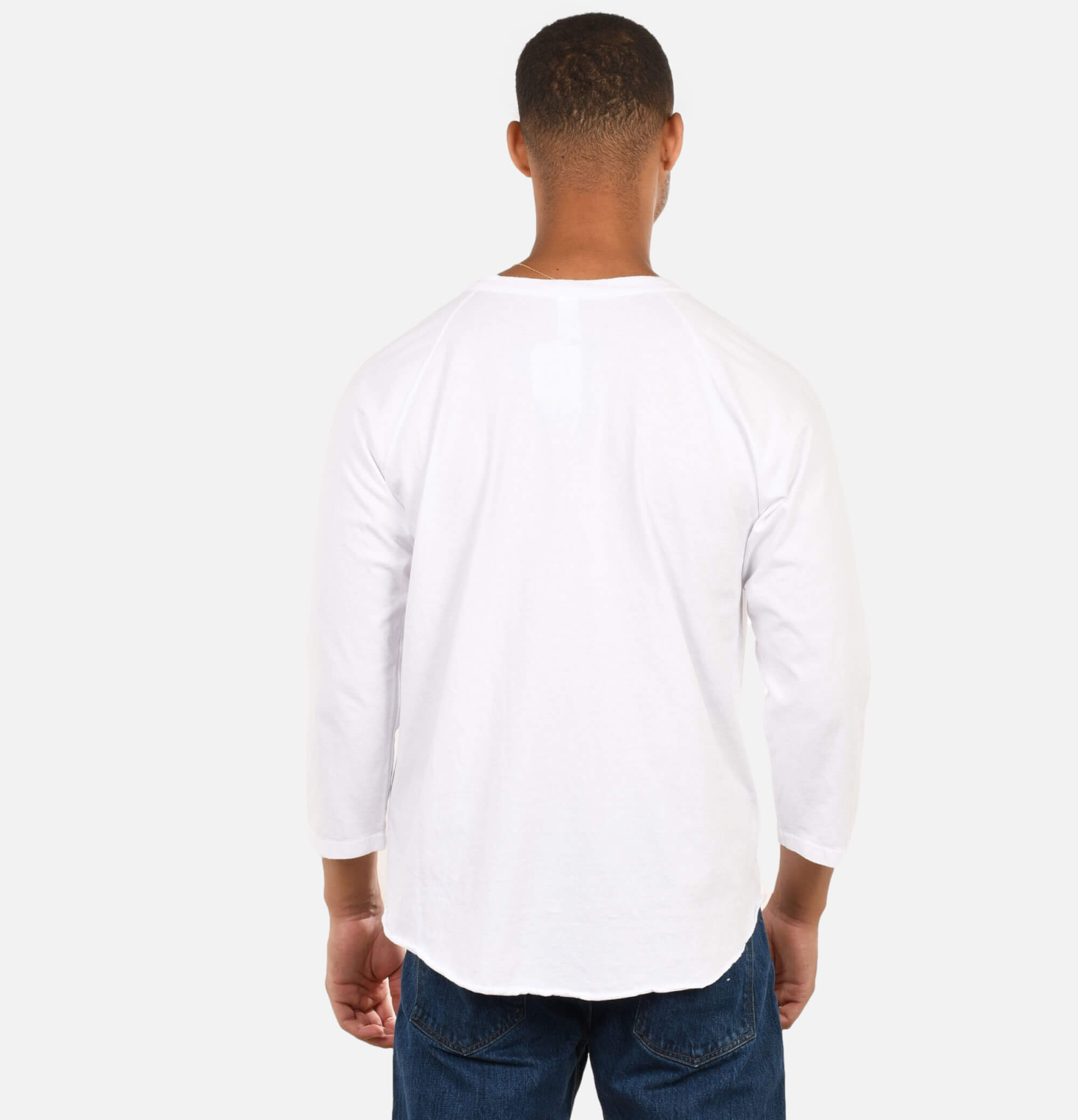 Good On Japan Baseball Tee Blanc
