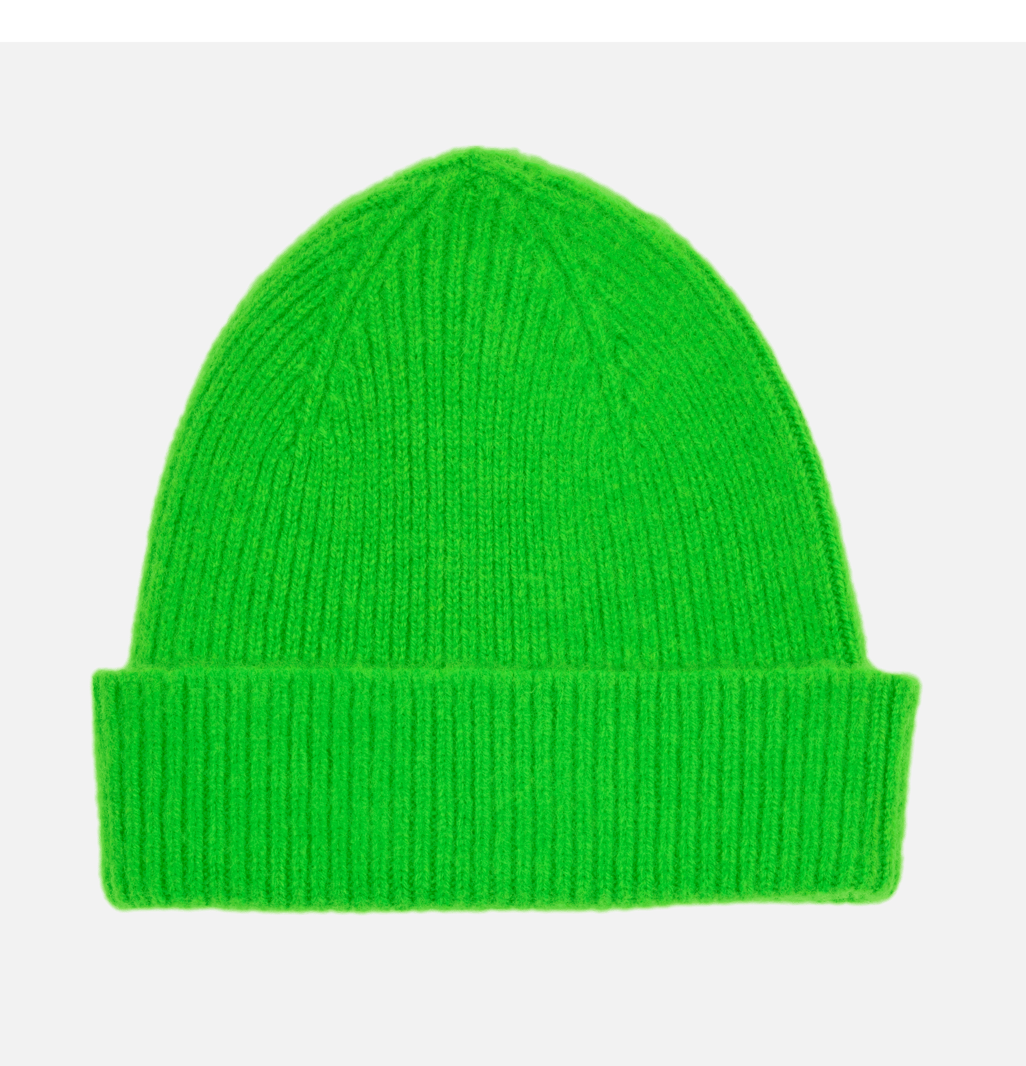 Robert Mackie |Barra  Ribbed Hat Neon Green| Shop Royalcheese Paris