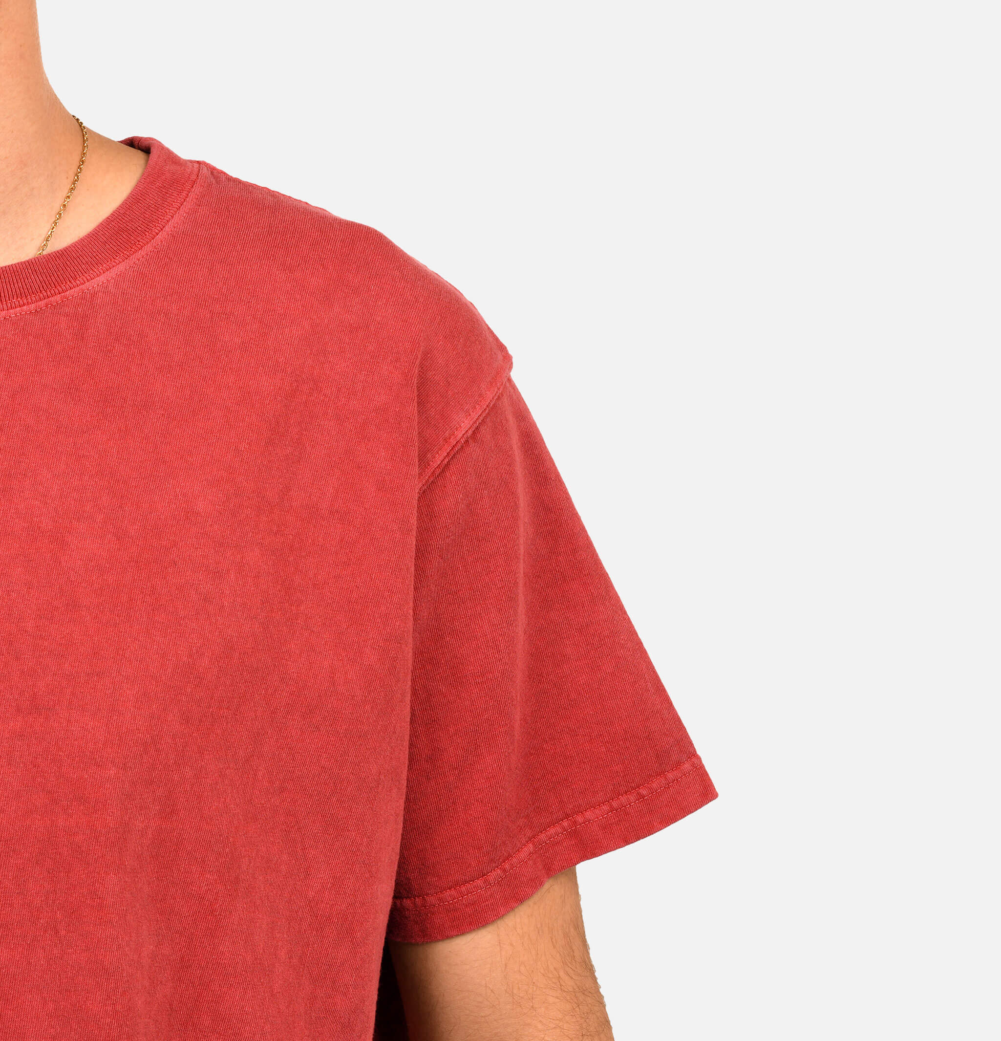 Good On Japan Crew Tee Rouge