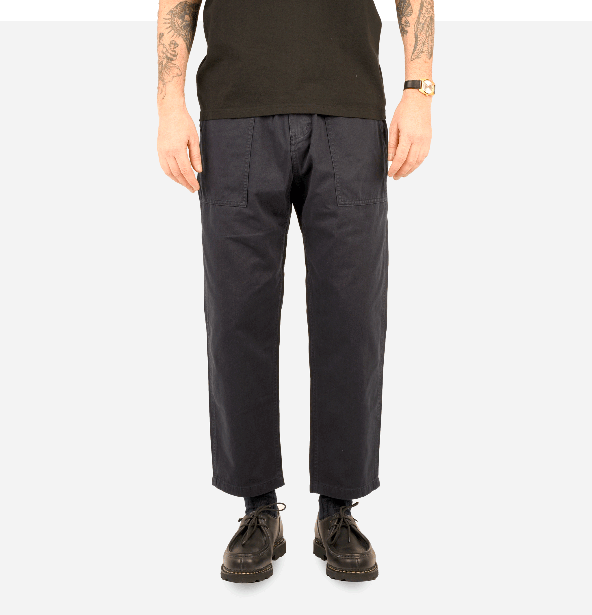 Gramicci | Loose Tapered Pant Navy | Shop Royalcheese Paris| Chino