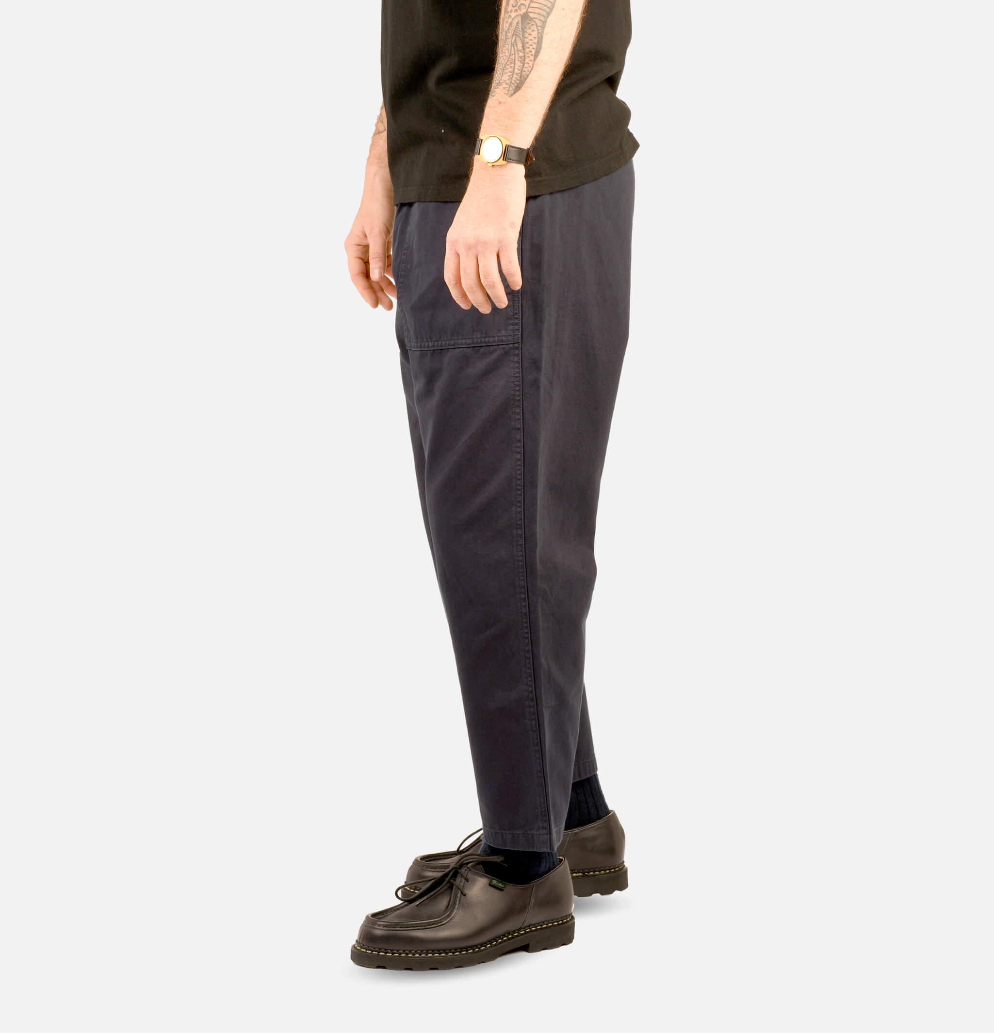 Gramicci | Loose Tapered Pant Navy | Shop Royalcheese Paris| Chino