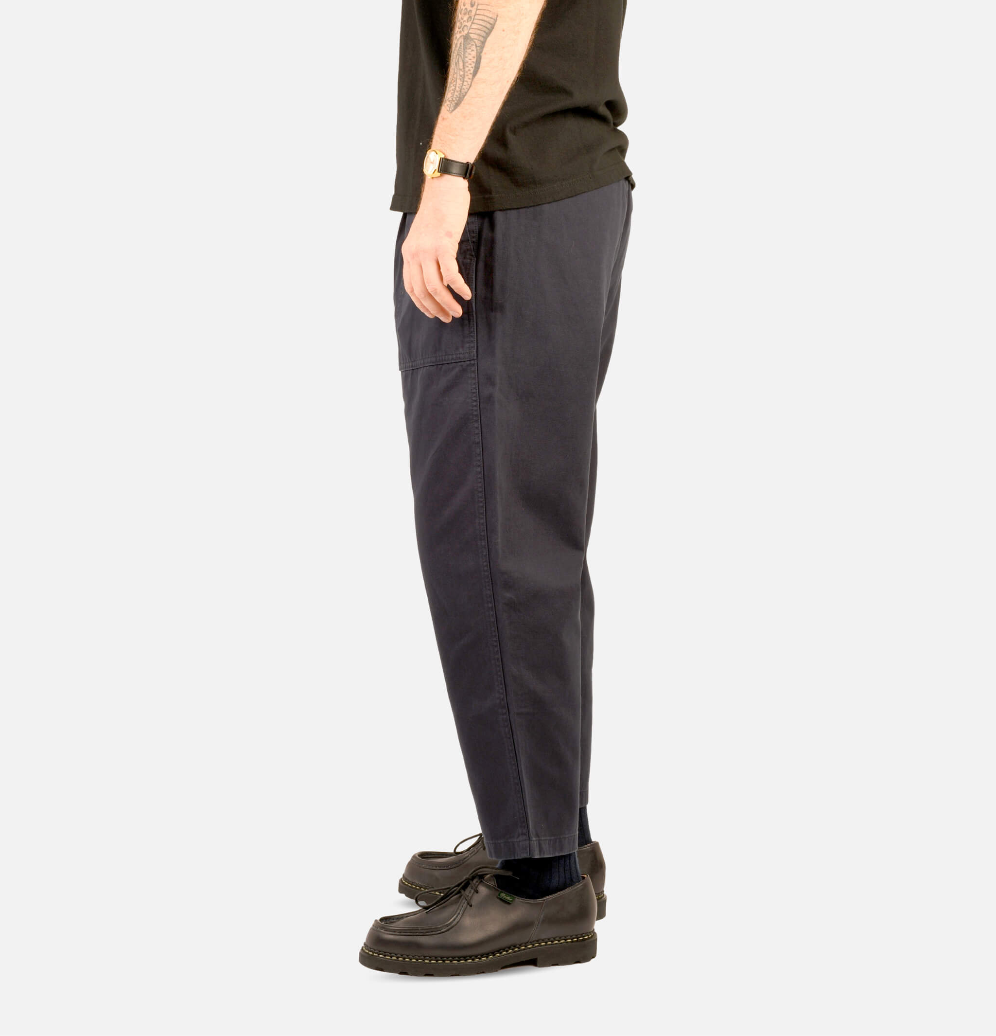 Gramicci | Loose Tapered Pant Navy | Shop Royalcheese Paris| Chino