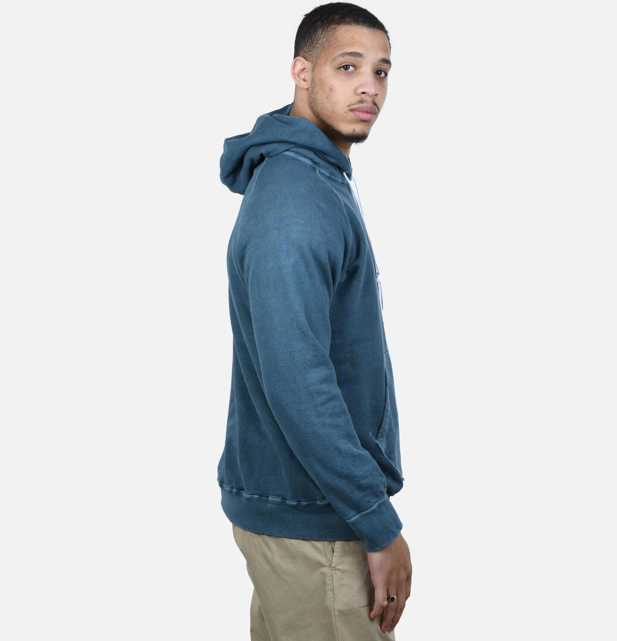 Good On Japan Pullover Hooded Sweat Pigment Dyed Slate