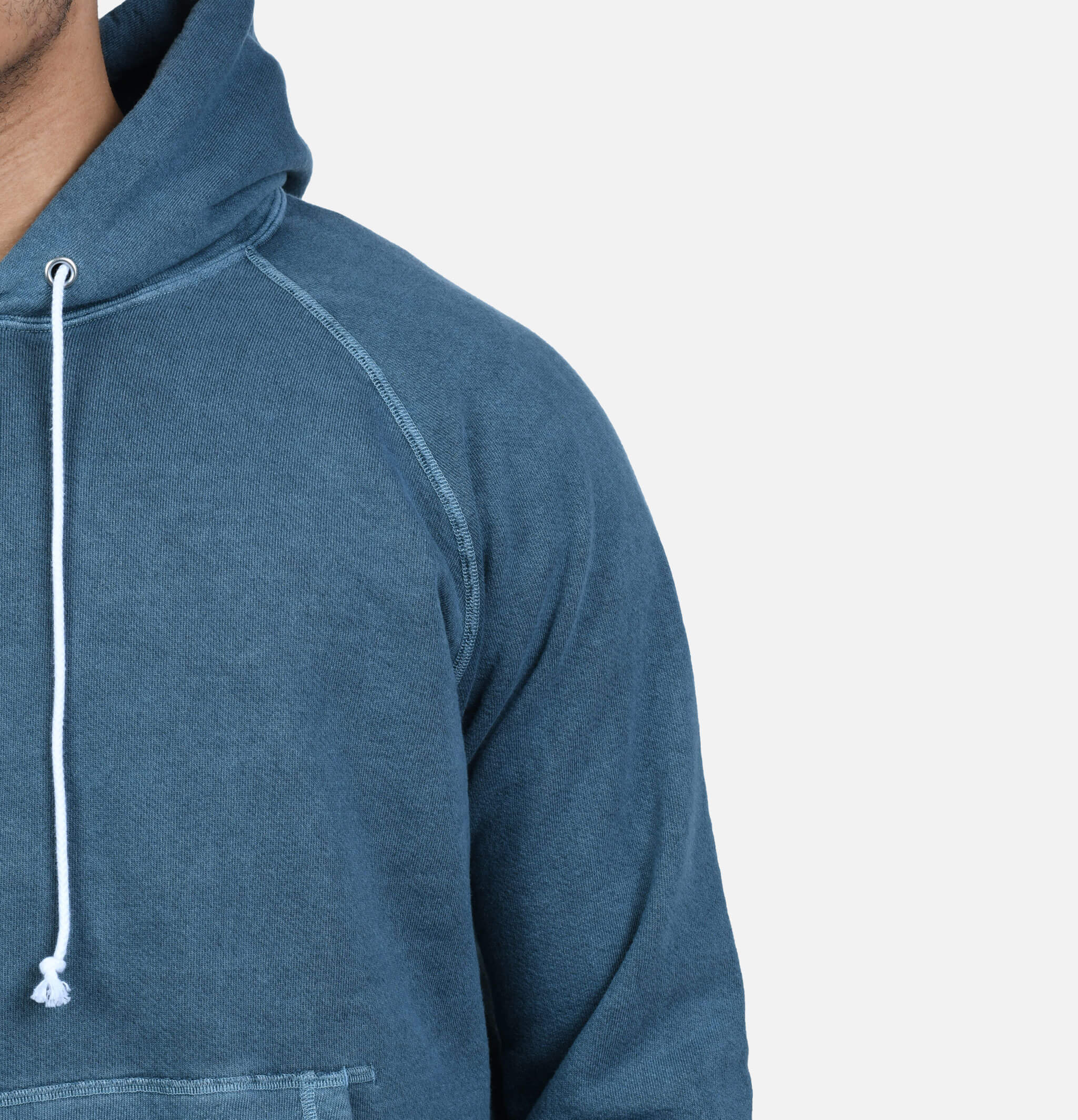 Good On Japan Pullover Hooded Sweat Pigment Dyed Slate