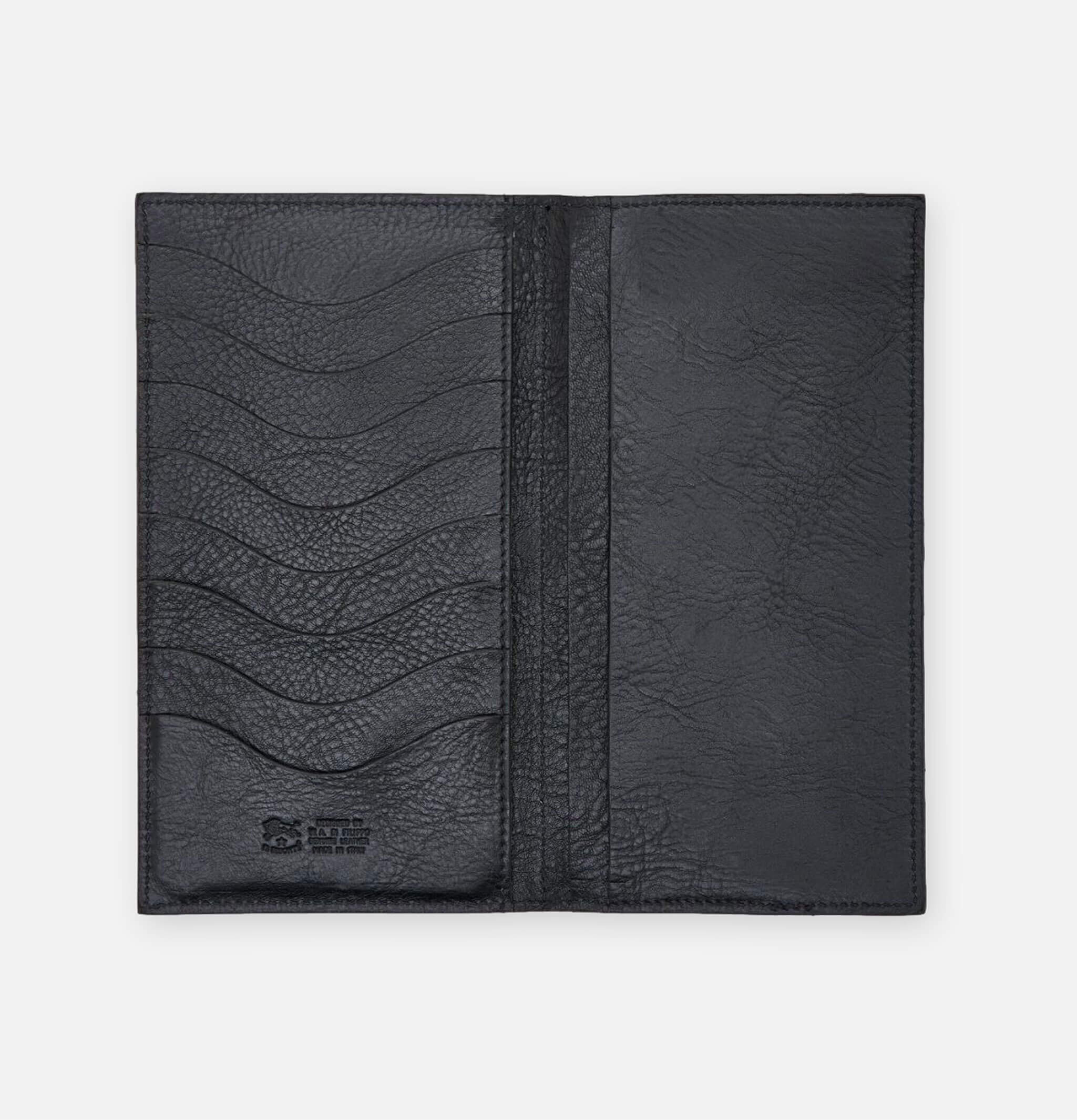 Il Bisonte Porte-cartes Cuir Noir