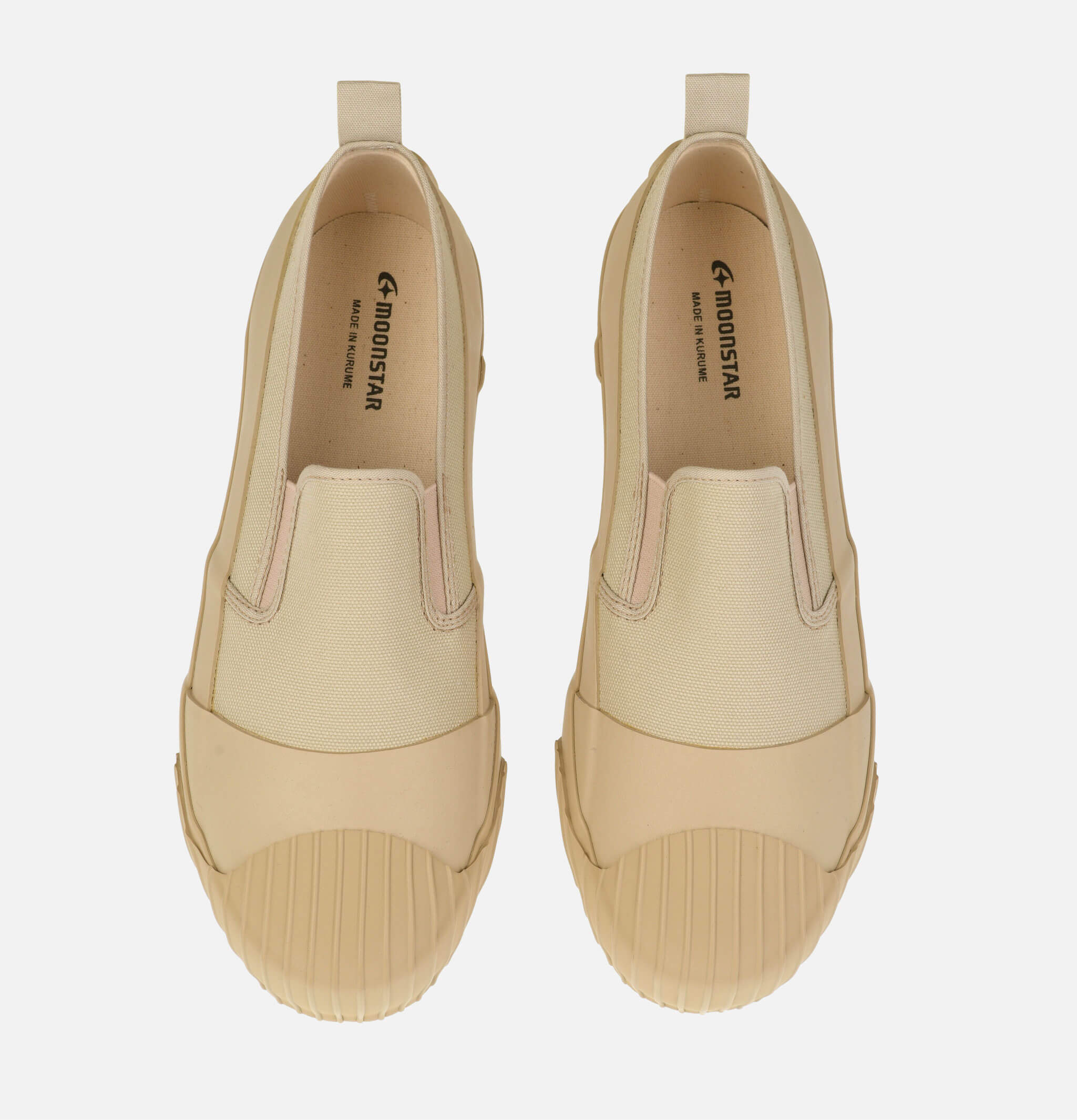 Moonstar Japan Chaussures Allslip Beige