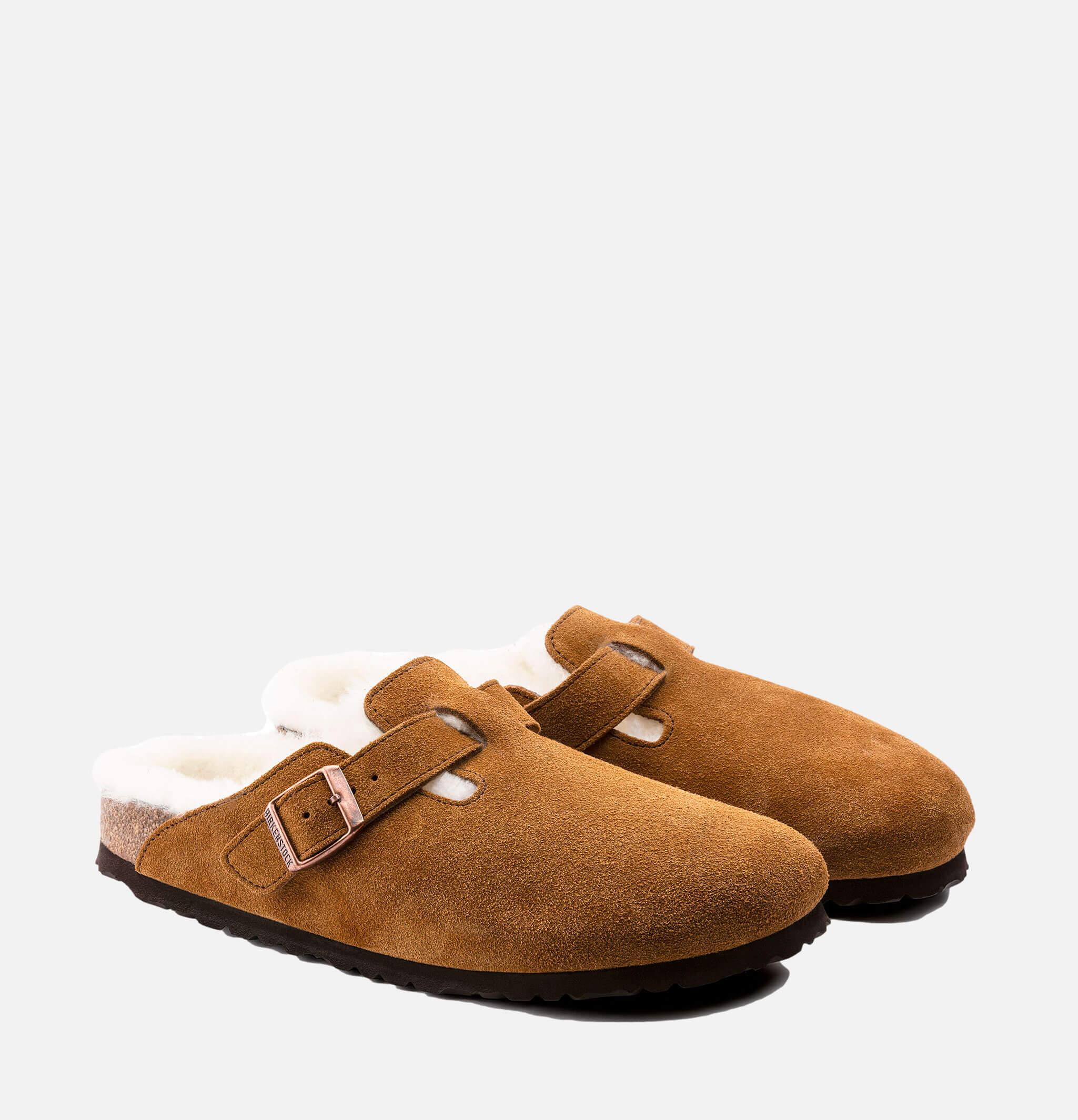 Birkenstock | Boston Shearling Mink | Royalcheese Paris