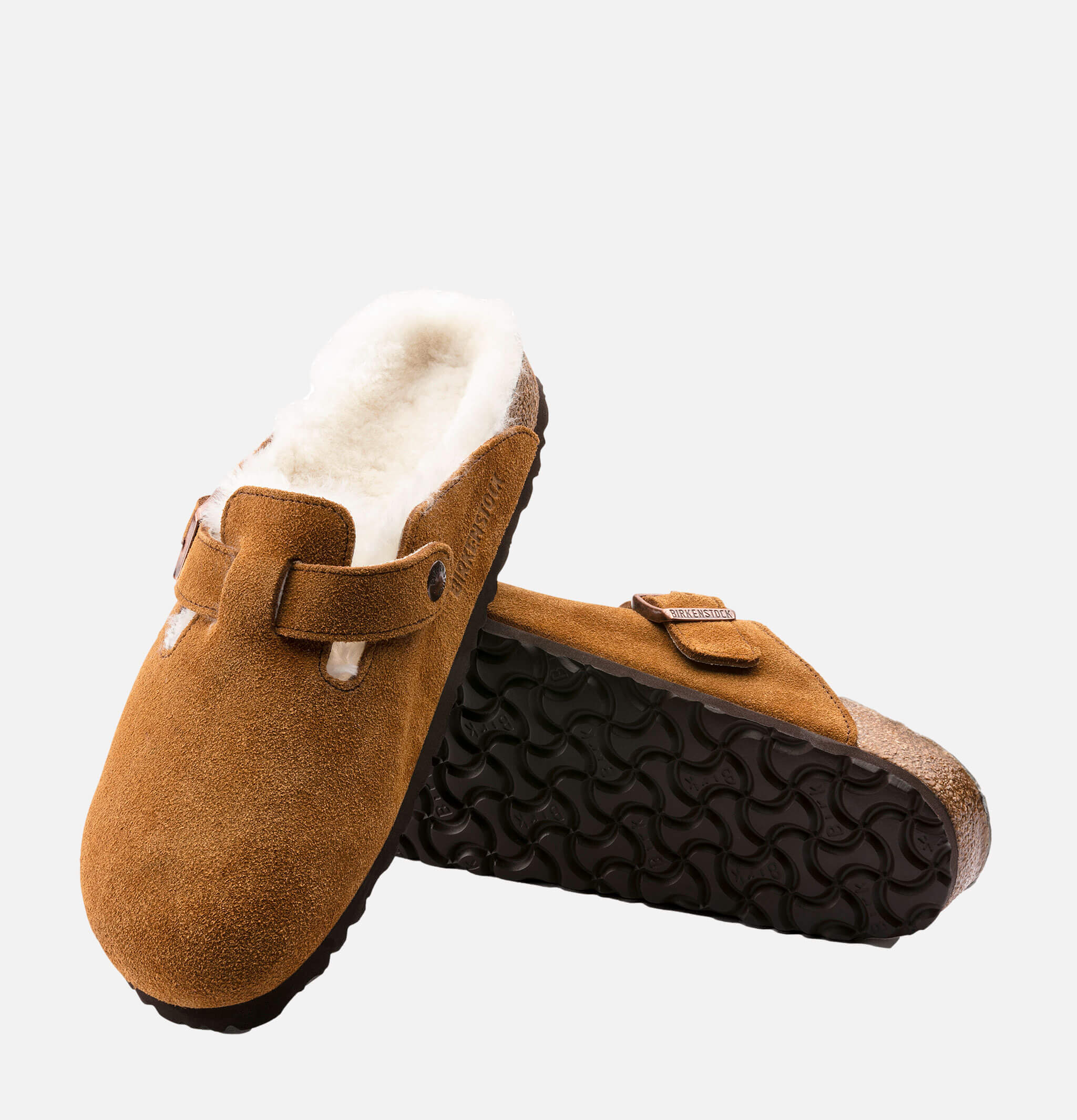 Birkenstock | Boston Shearling Mink | Royalcheese Paris
