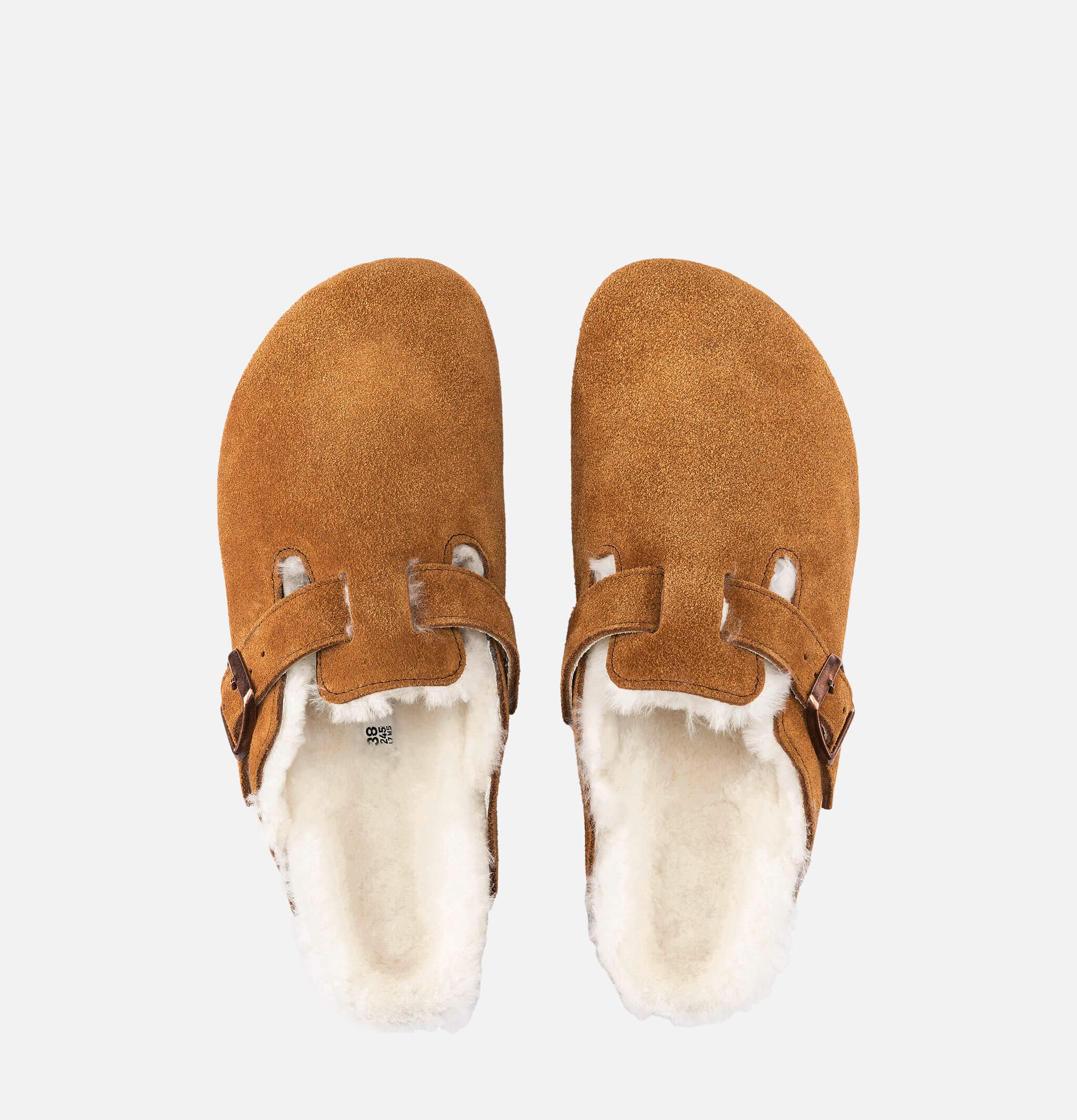 Birkenstock | Boston Shearling Mink | Royalcheese Paris