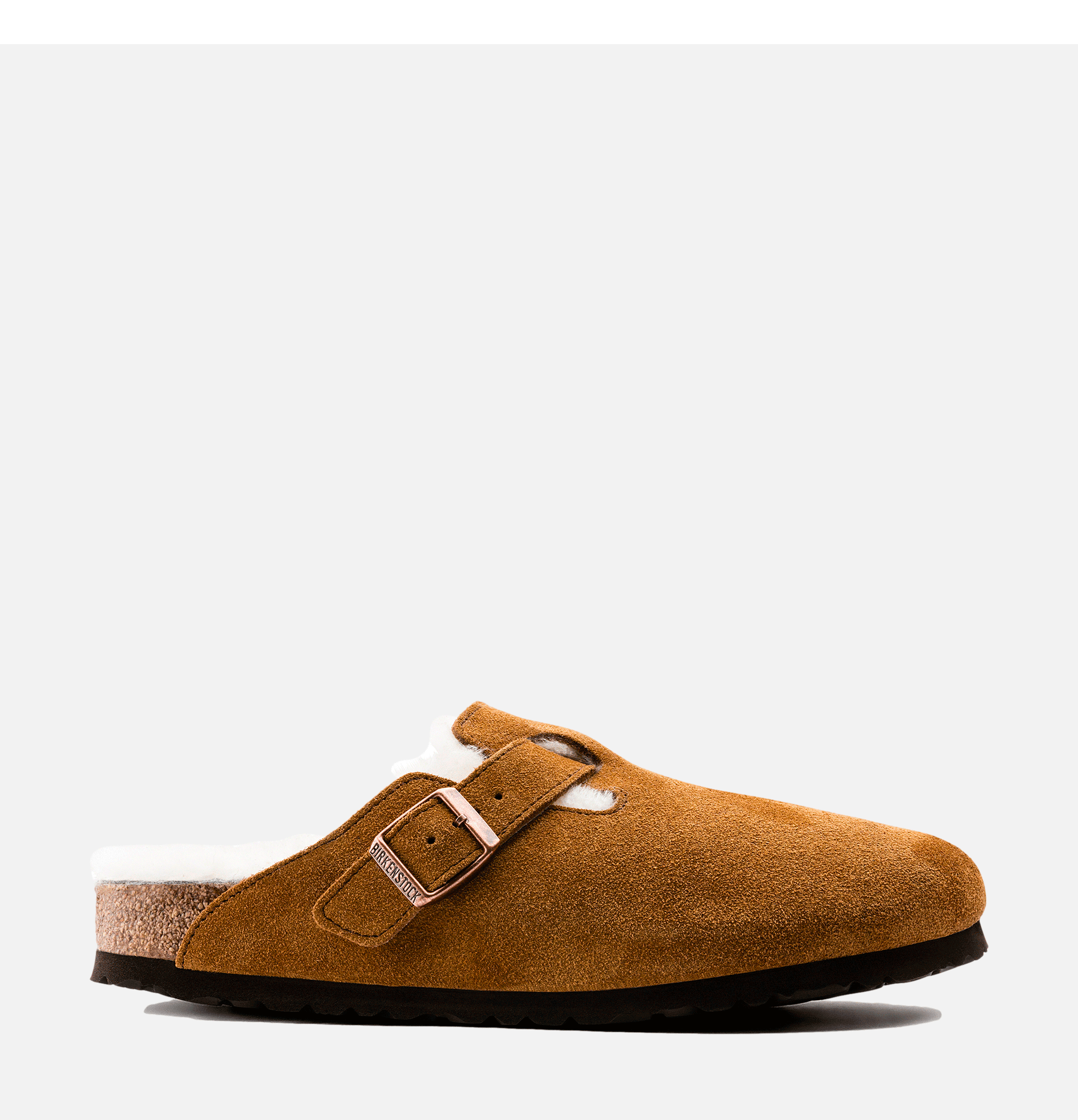 Birkenstock | Boston Shearling Mink | Royalcheese Paris