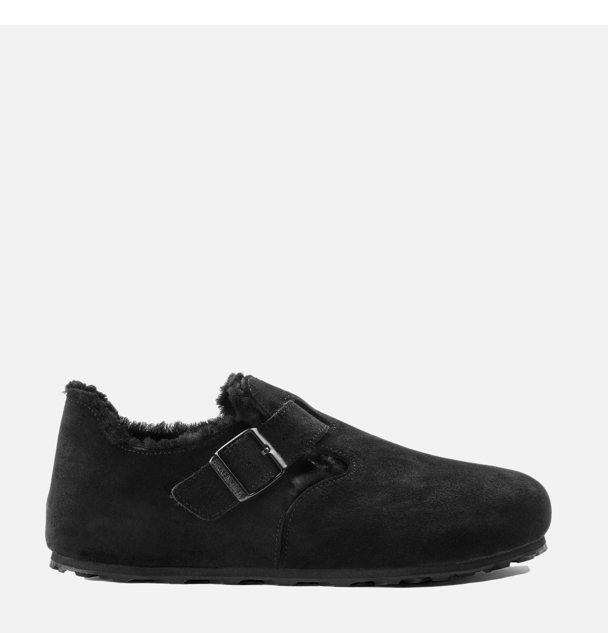 Birkenstock | London Shearling Black | Royalcheese Paris