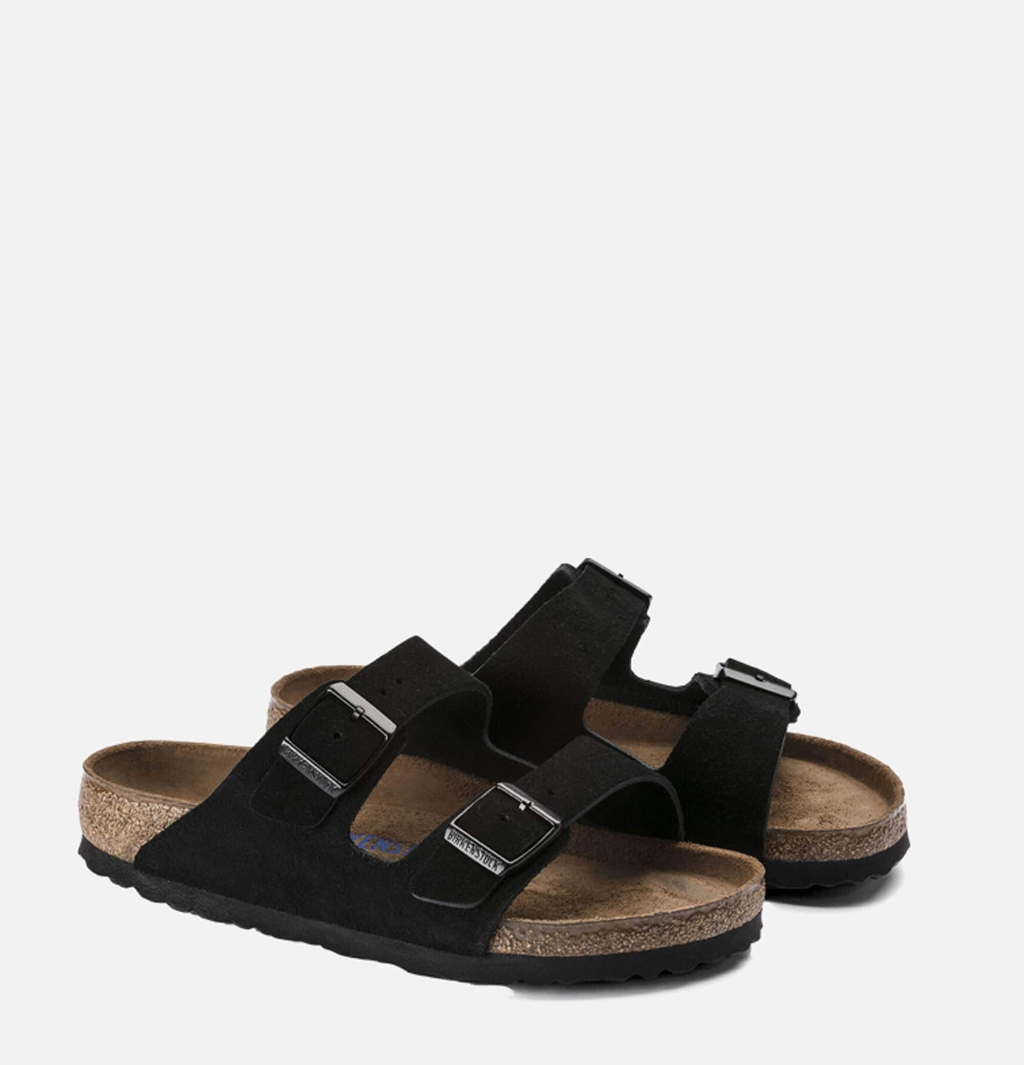 Birkenstock | Sandals Arizona Black Suede | Royalcheese Paris