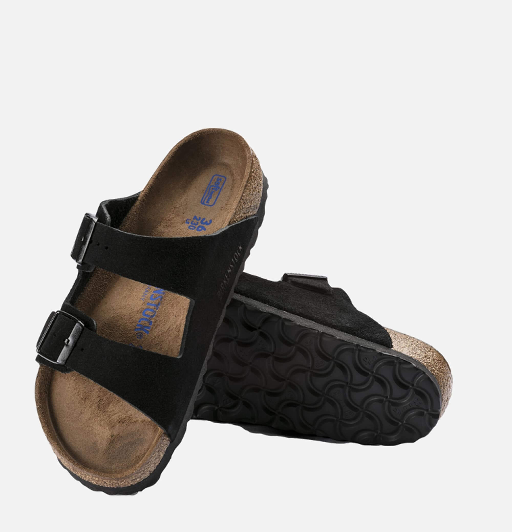 Birkenstock | Sandales Arizona Black Suede | Royalcheese Paris