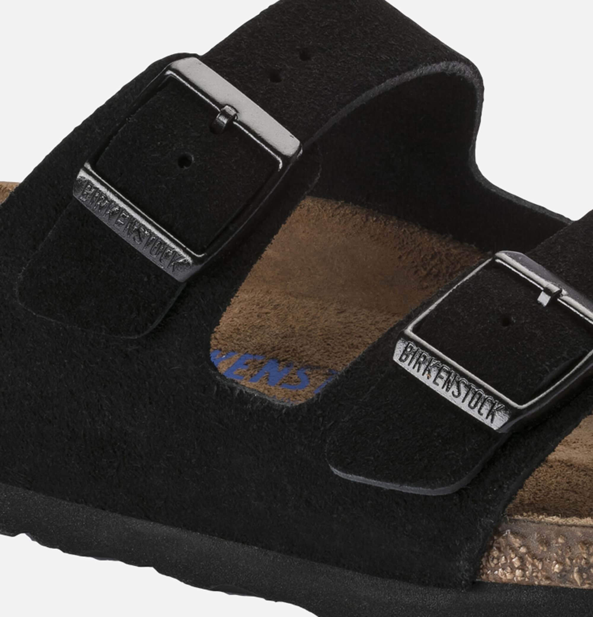 Birkenstock | Sandales Arizona Black Suede | Royalcheese Paris