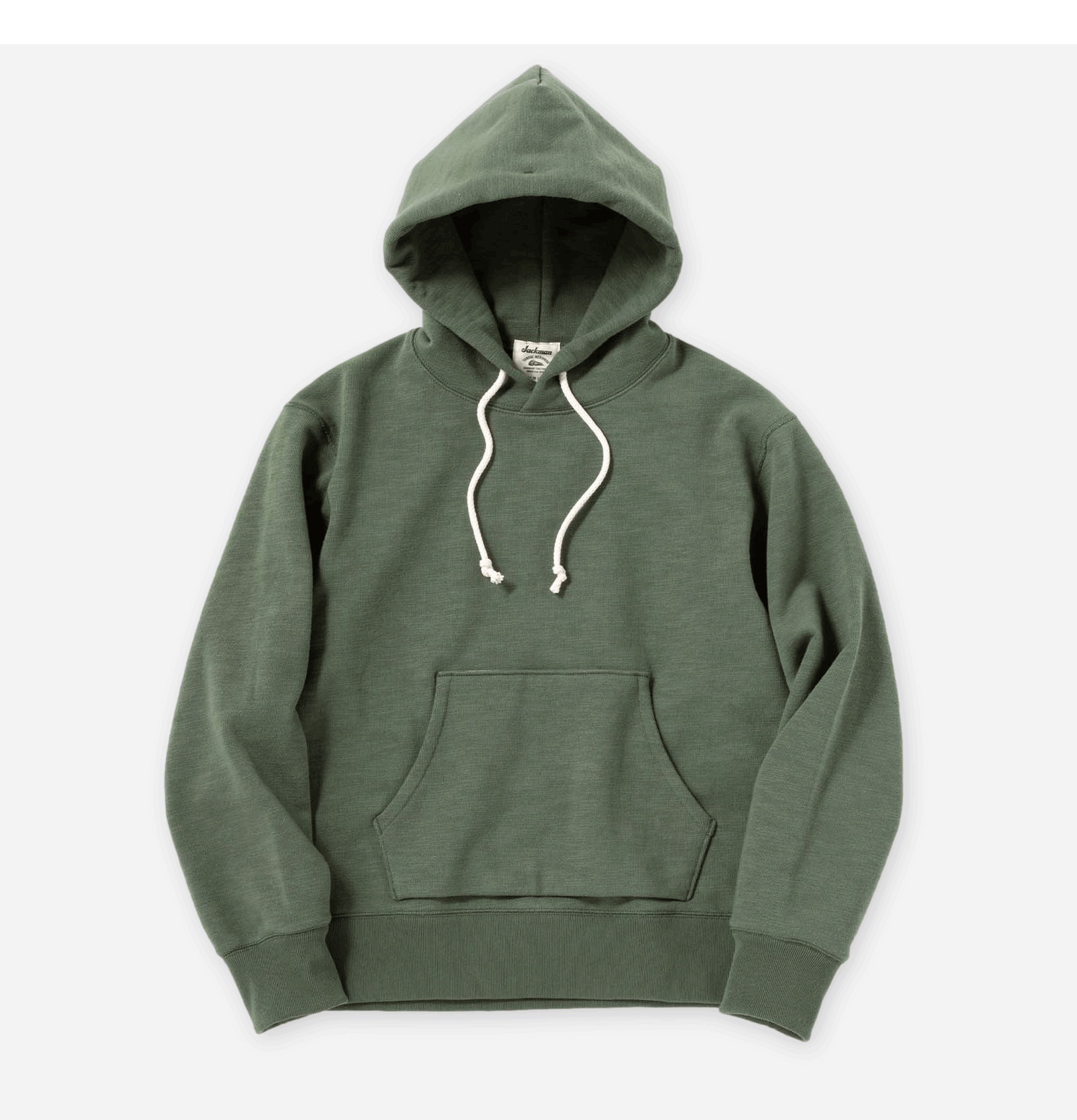 Jackman | Hooded Sweatshirt Green | Shop Royalcheese