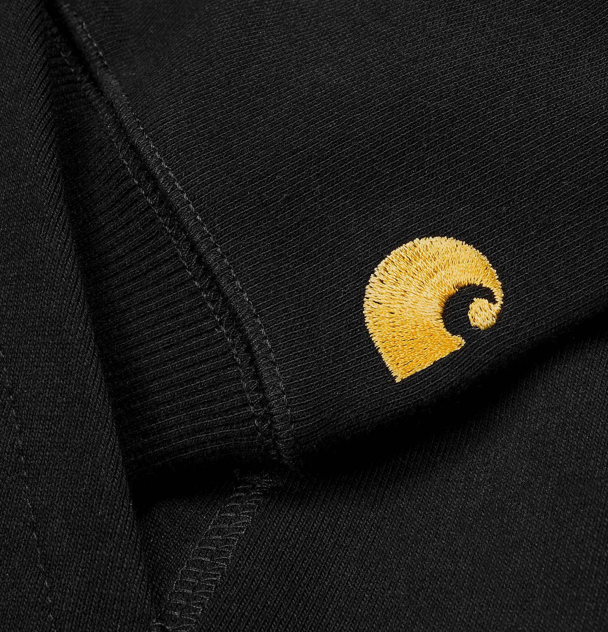 Carhartt WIP Sweatshirt Hooded Chase Black