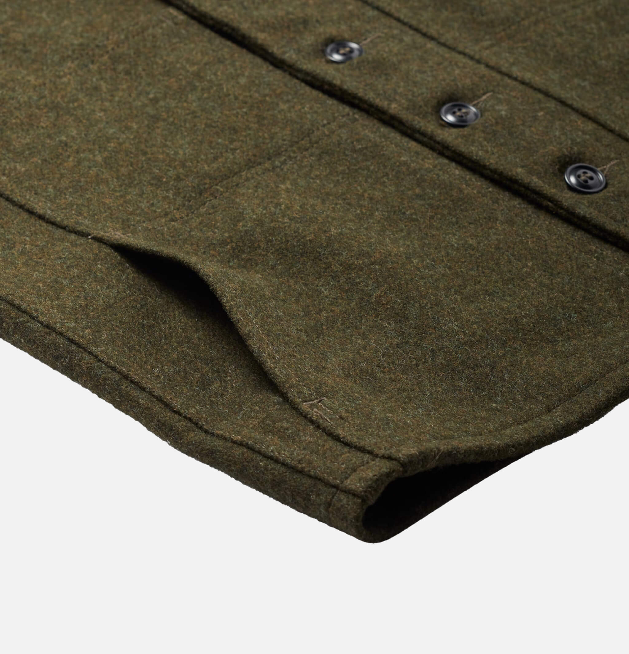 Filson | Wool mackinaw vest 10055 Forest Green | Royalcheese Paris