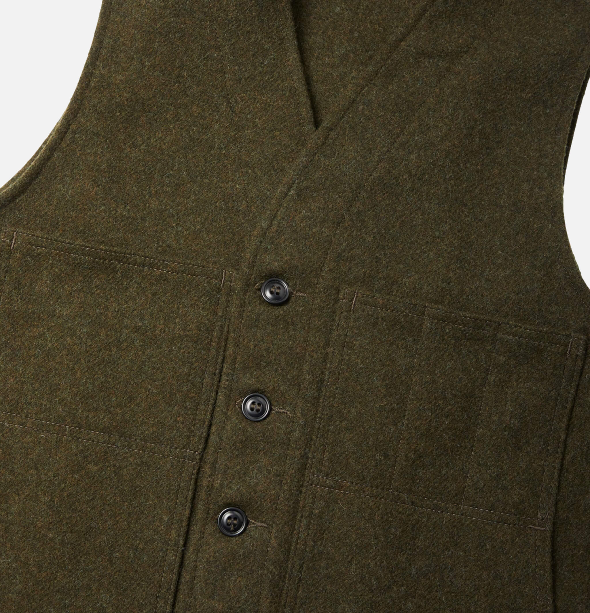 Filson | Wool mackinaw vest 10055 Forest Green | Royalcheese Paris