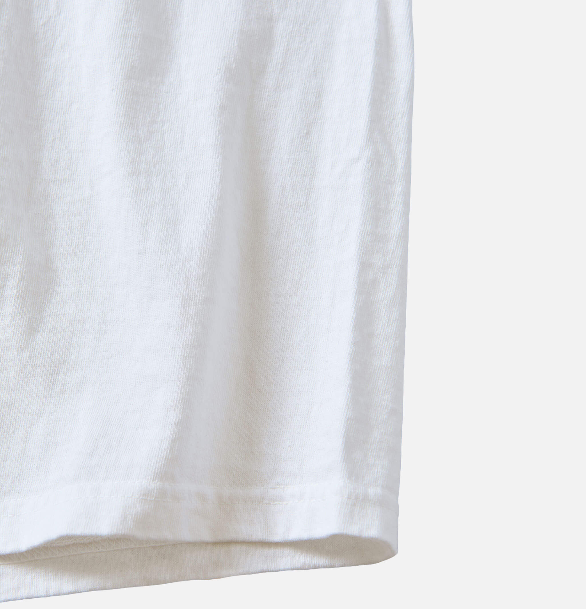 Good On Japan Crew Tee Non Pigment Blanc
