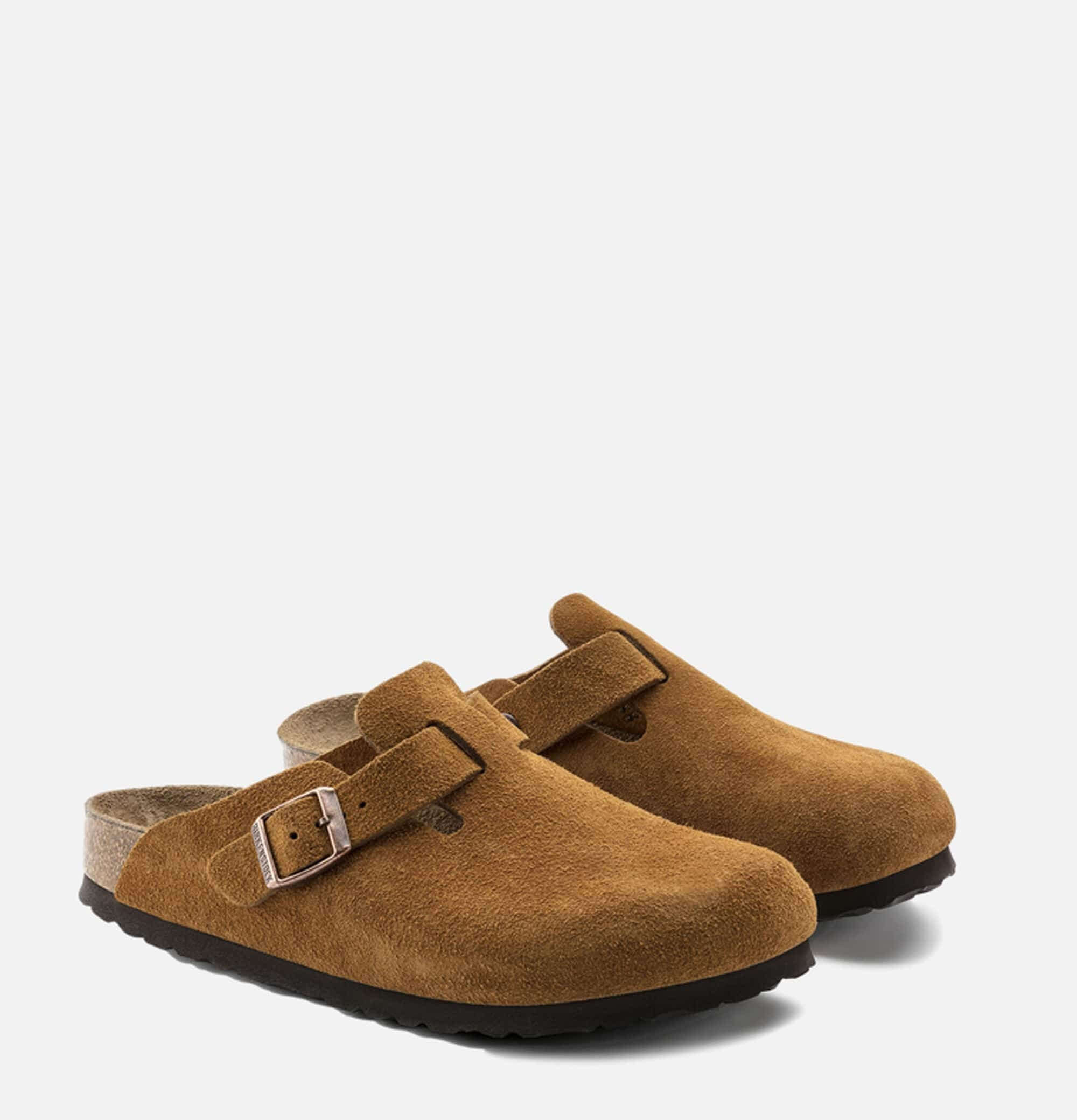 Birkenstock | Sandales Boston Femme Mink | Royalcheese Paris