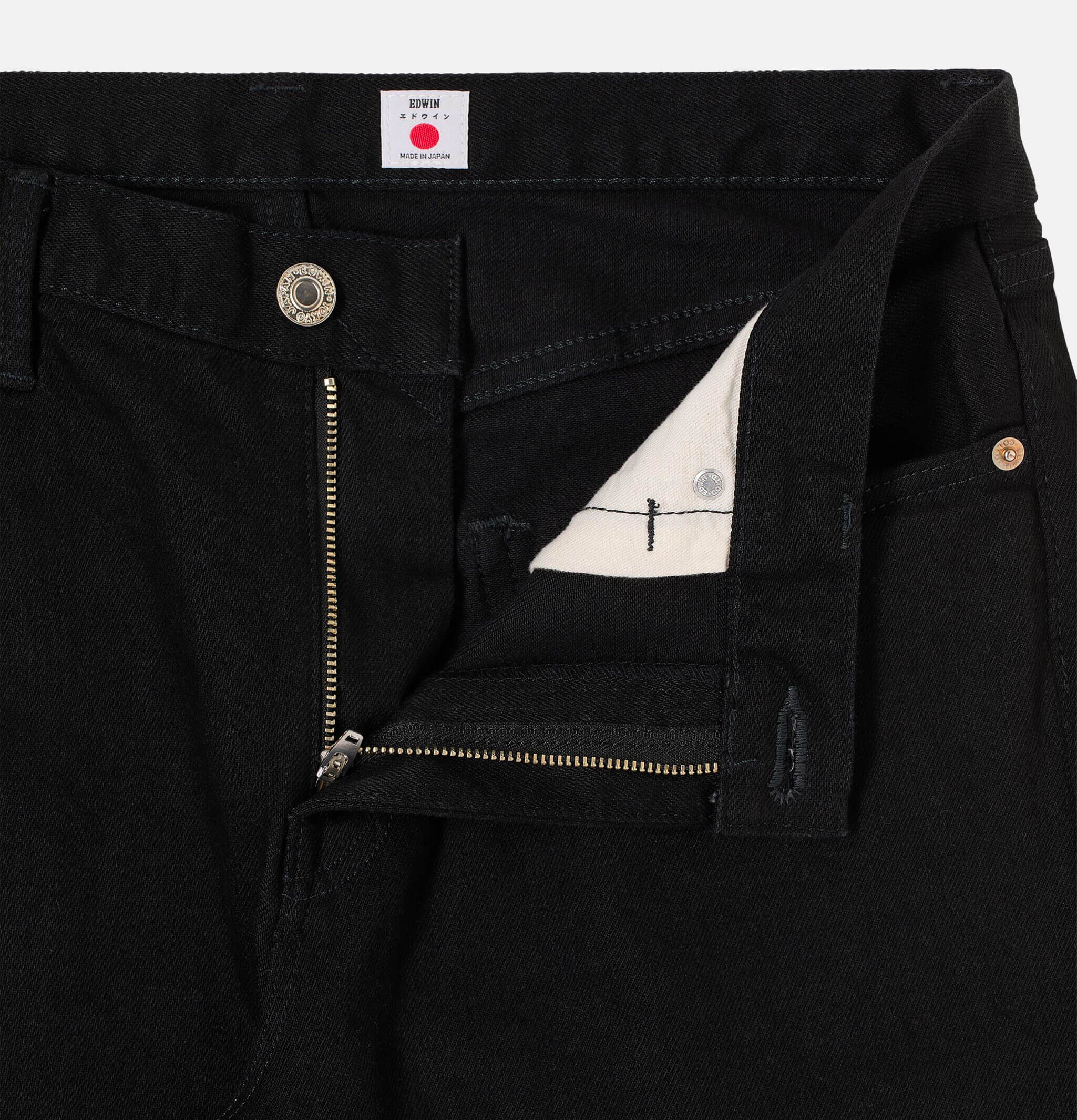 Edwin Jean Regular Tapered Black