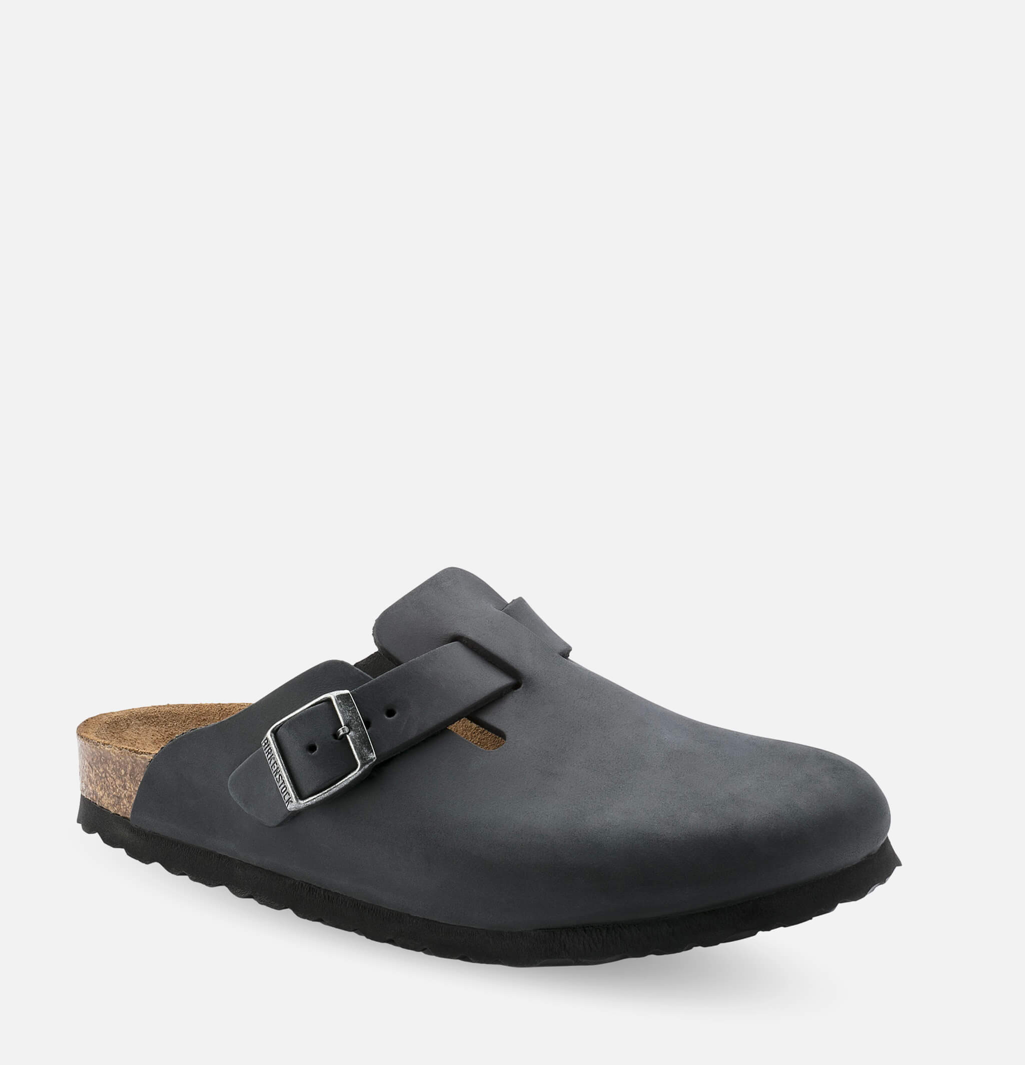Birkenstock | Boston Narrow Wax Black | Royalcheese Paris