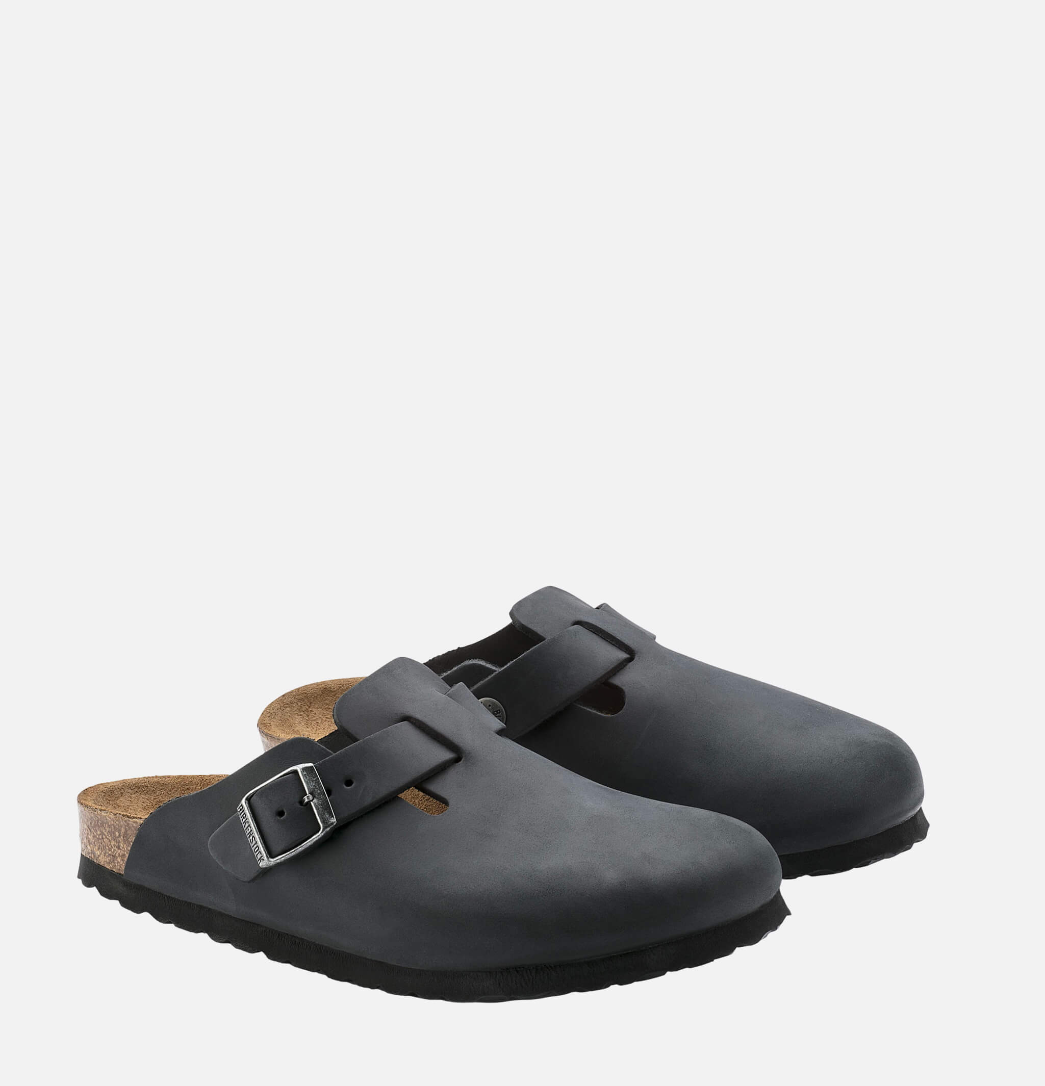 Birkenstock | Boston Narrow Wax Black | Royalcheese Paris