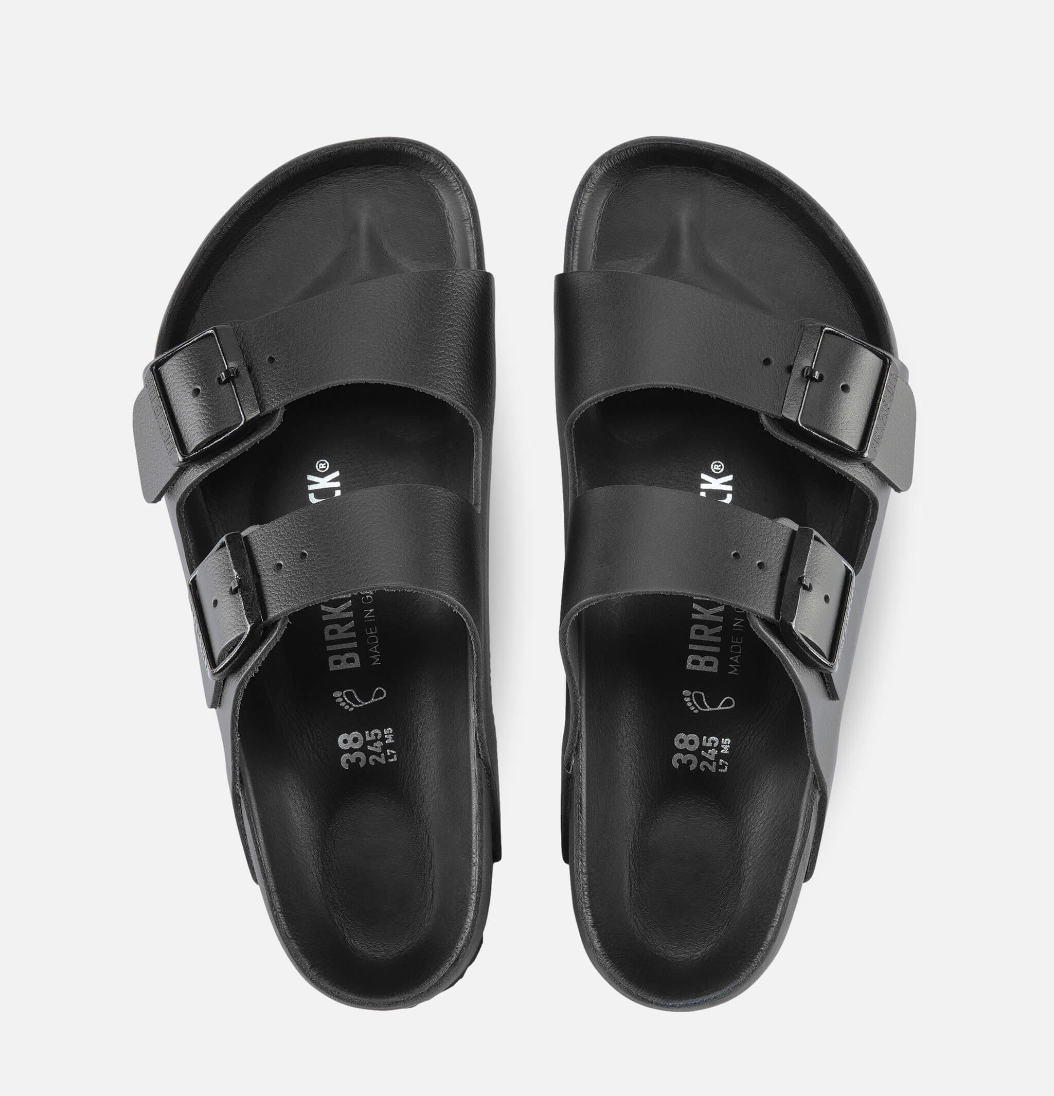 Birkenstock Sandales Arizona Full Leather Noir
