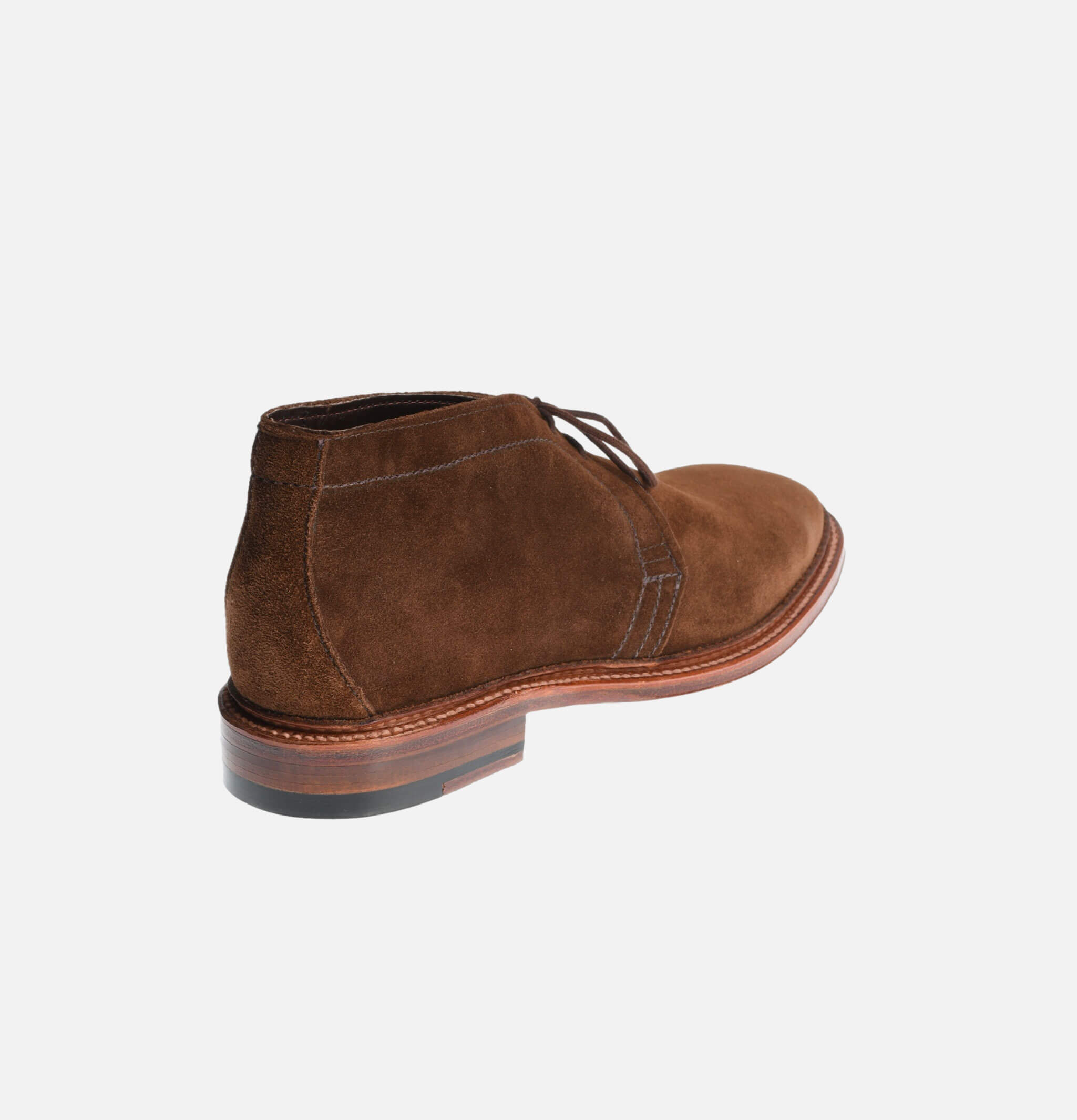 Alden Shoe Co Bottes Unlined Chukka Brown Suede 1492