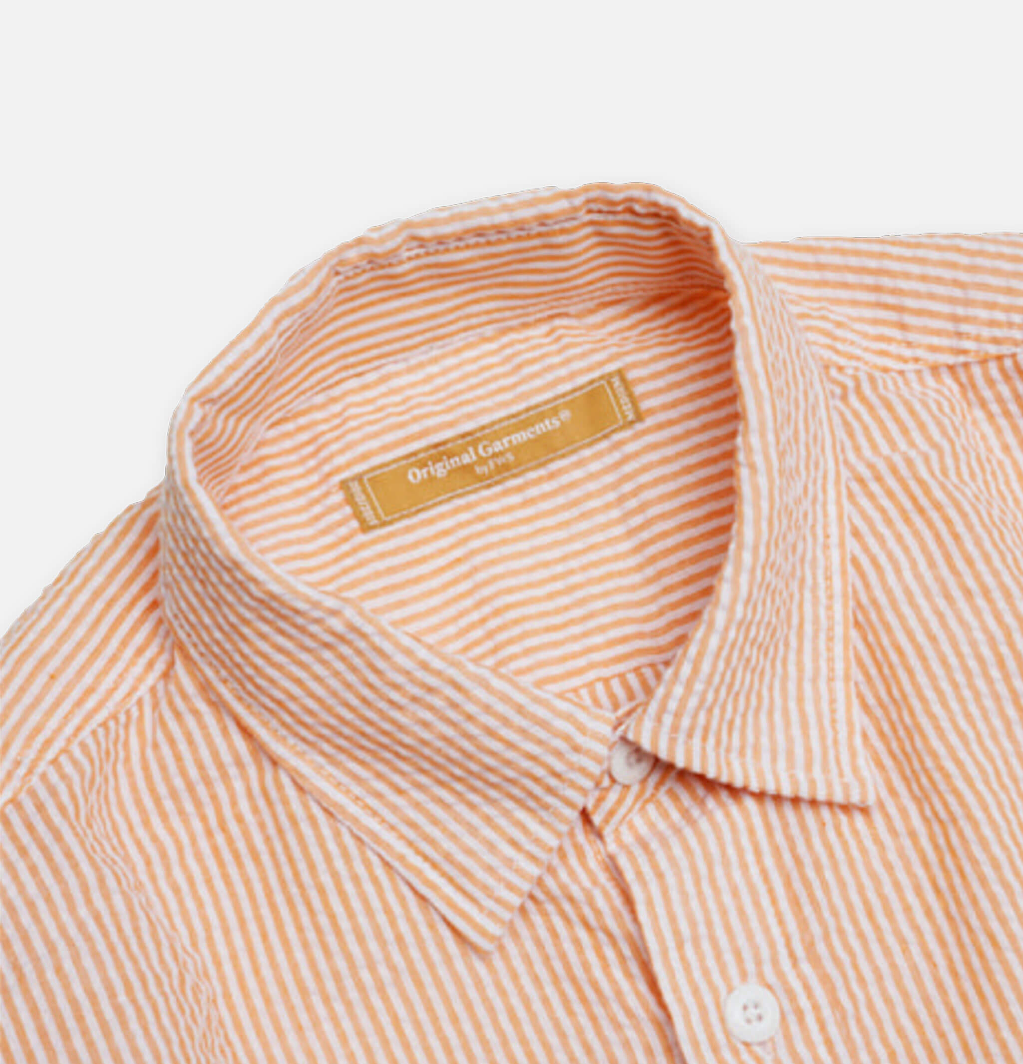 Frizmworks Chemise Stripes Seersucker Orange