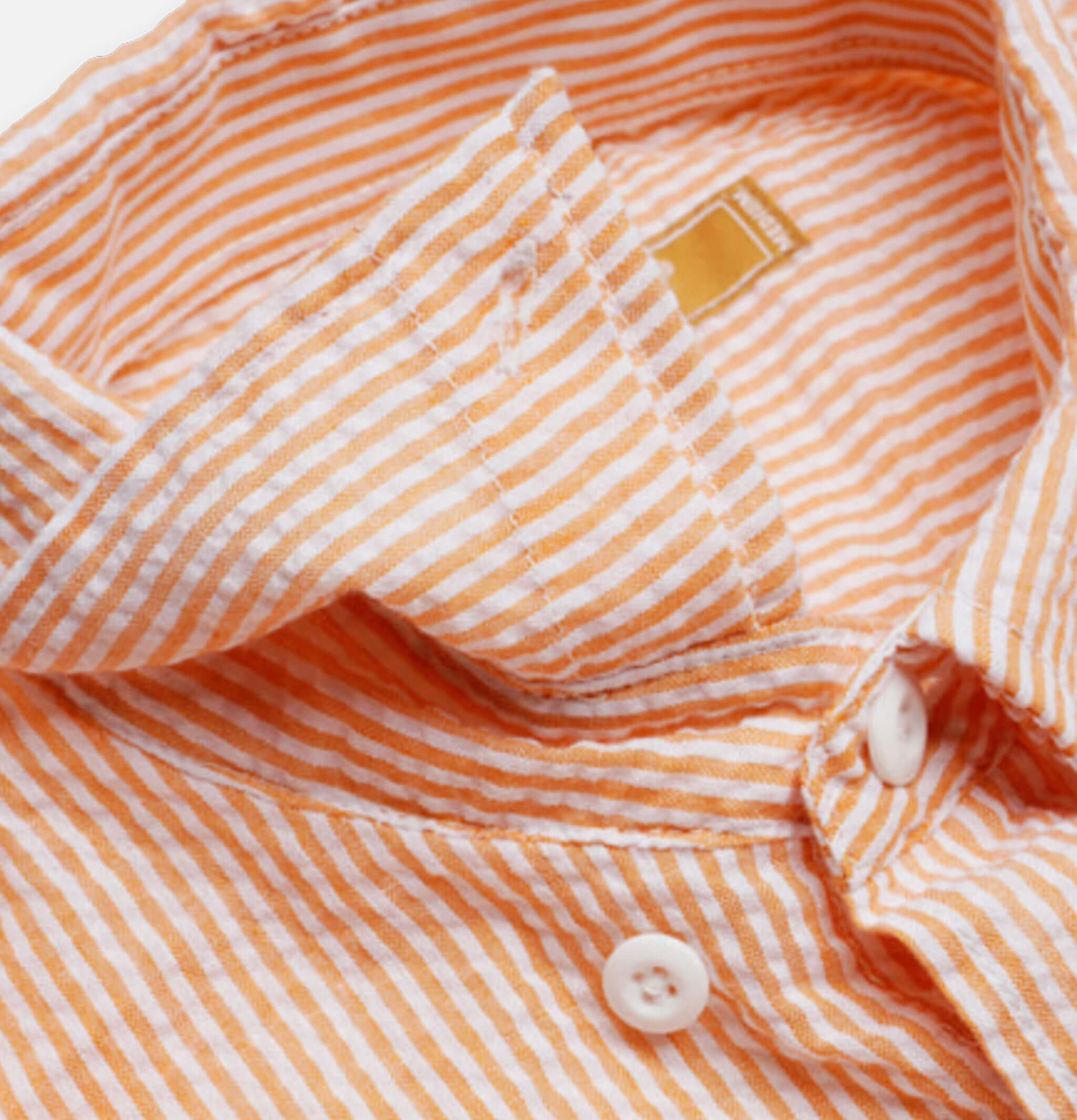 Frizmworks Chemise Stripes Seersucker Orange
