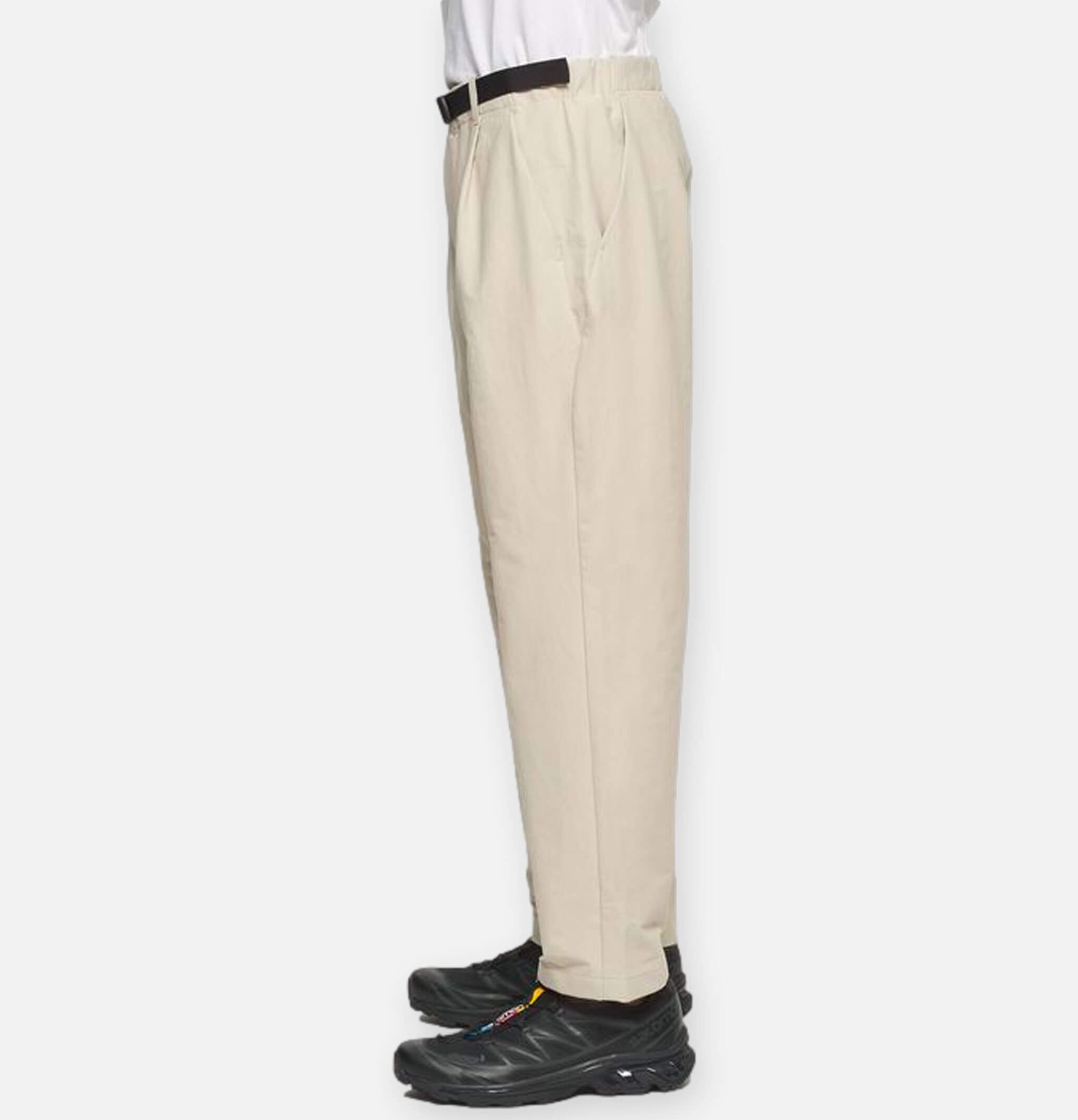 Goldwin One Tuck | Ankle Light Beige | Shop Royalcheese Paris