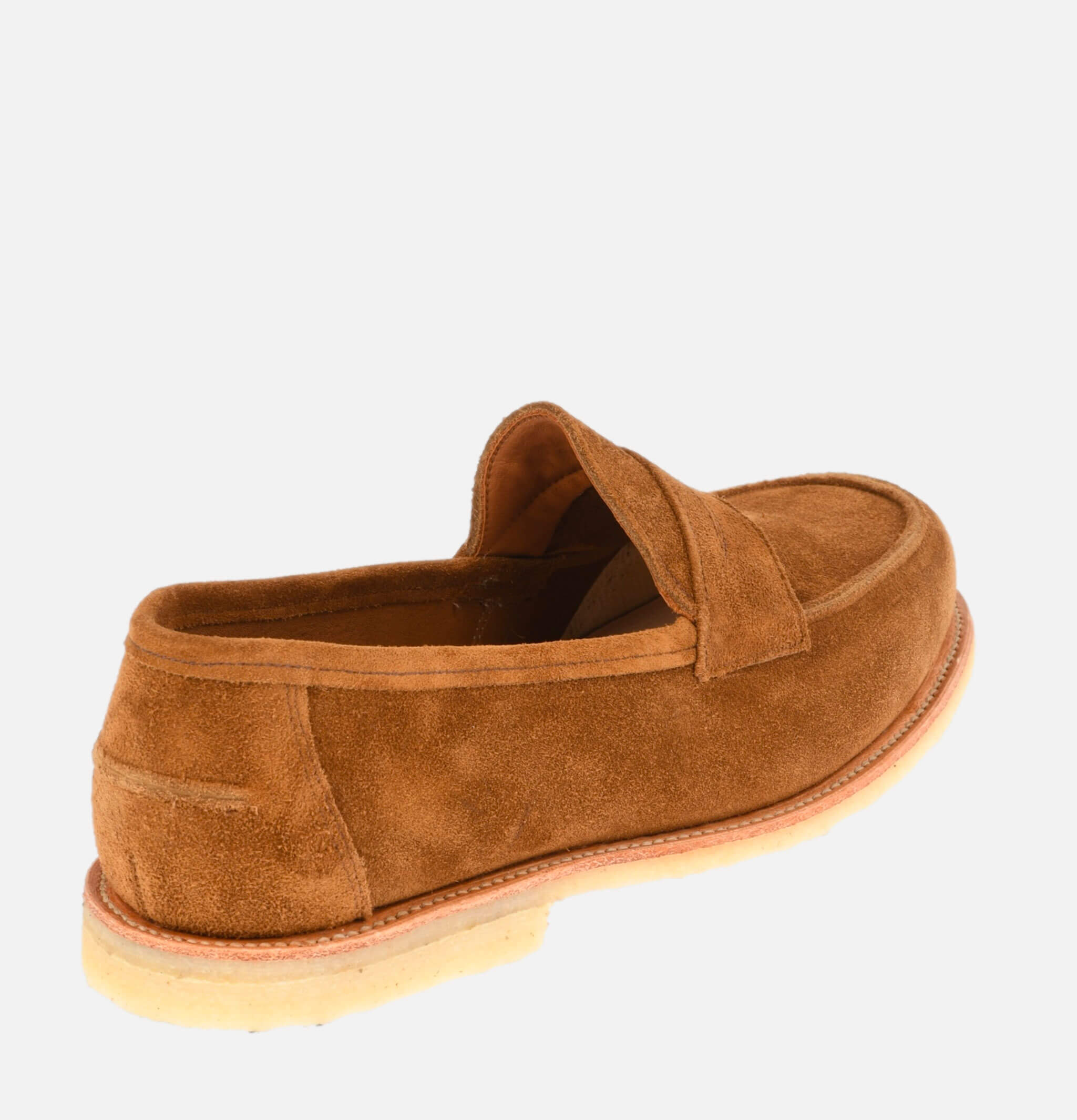 Sanders UK Moccassins Edwin Penny Loafer Tobacco