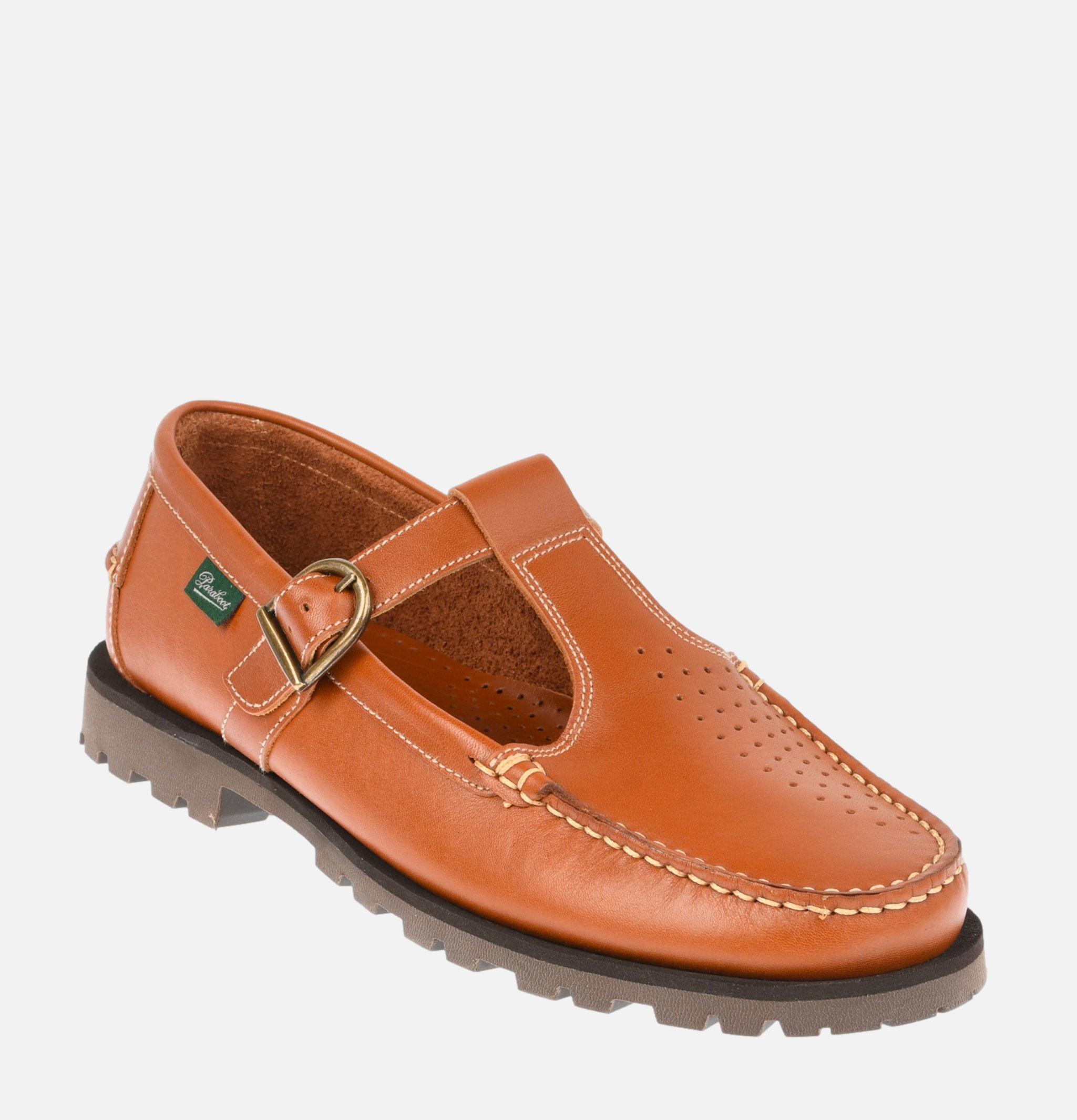 Paraboot Sandales Babord Cognac