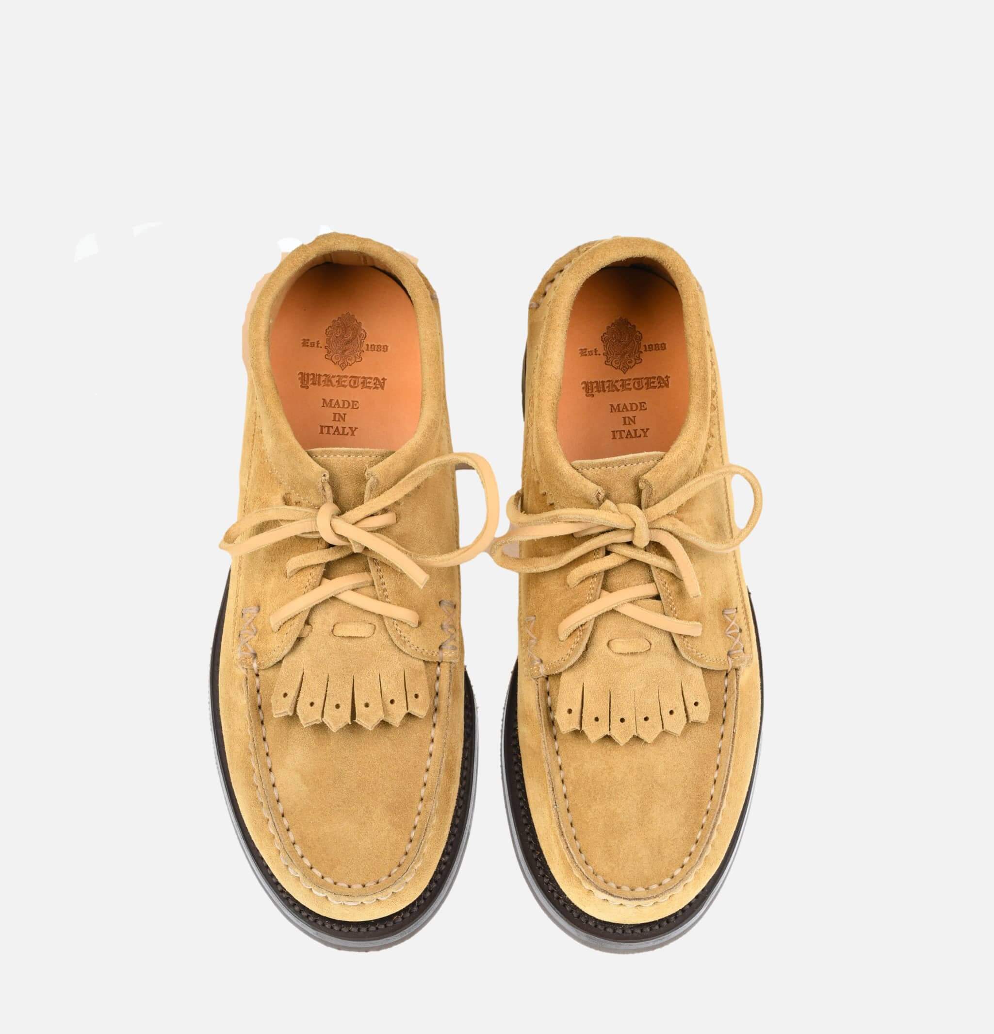 Yuketen Chaussure Blutcher Snuff Tosca Khaki