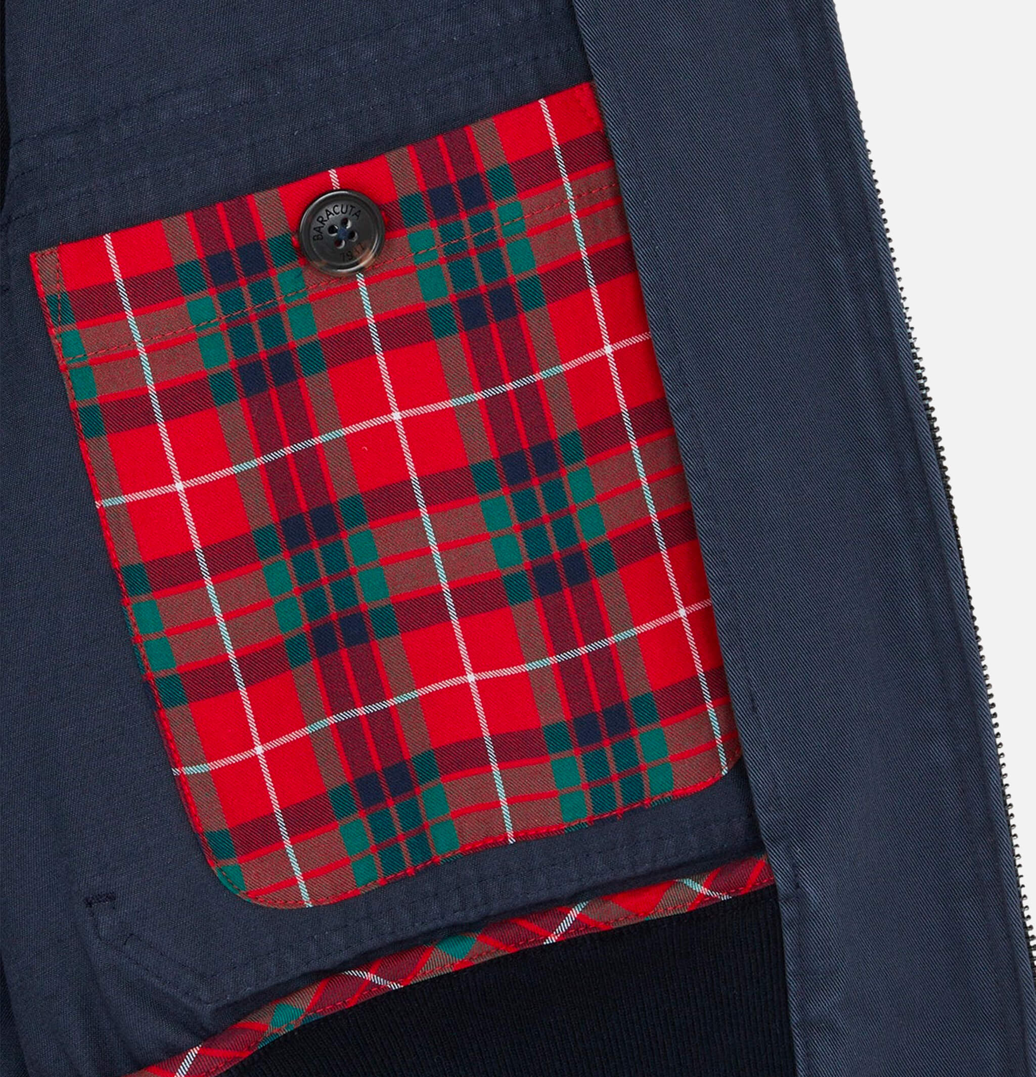 Baracuta | G9 Jacket Gabardine Navy | Royalcheese Paris