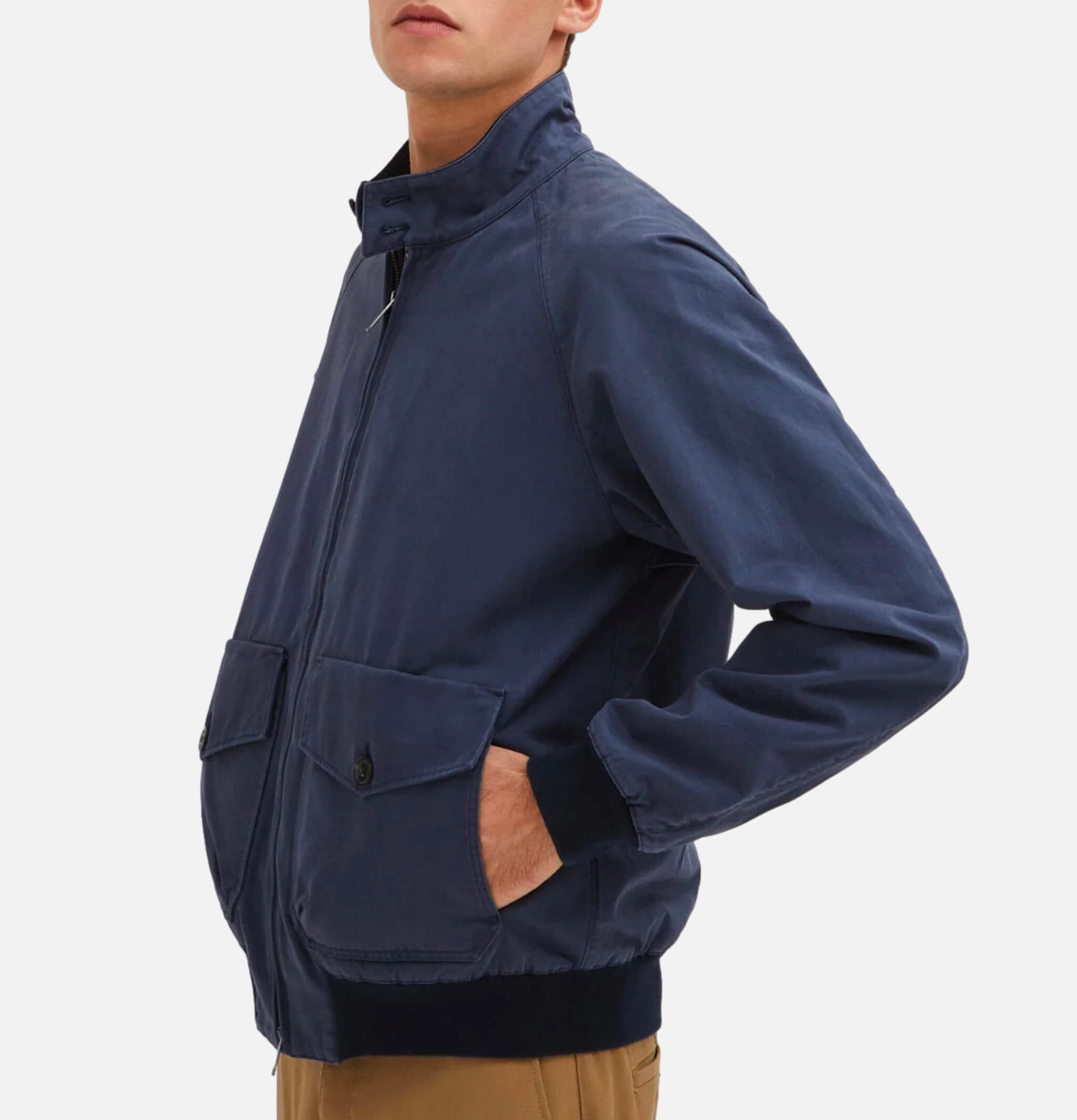 Baracuta | G9 Jacket Gabardine Navy | Royalcheese Paris