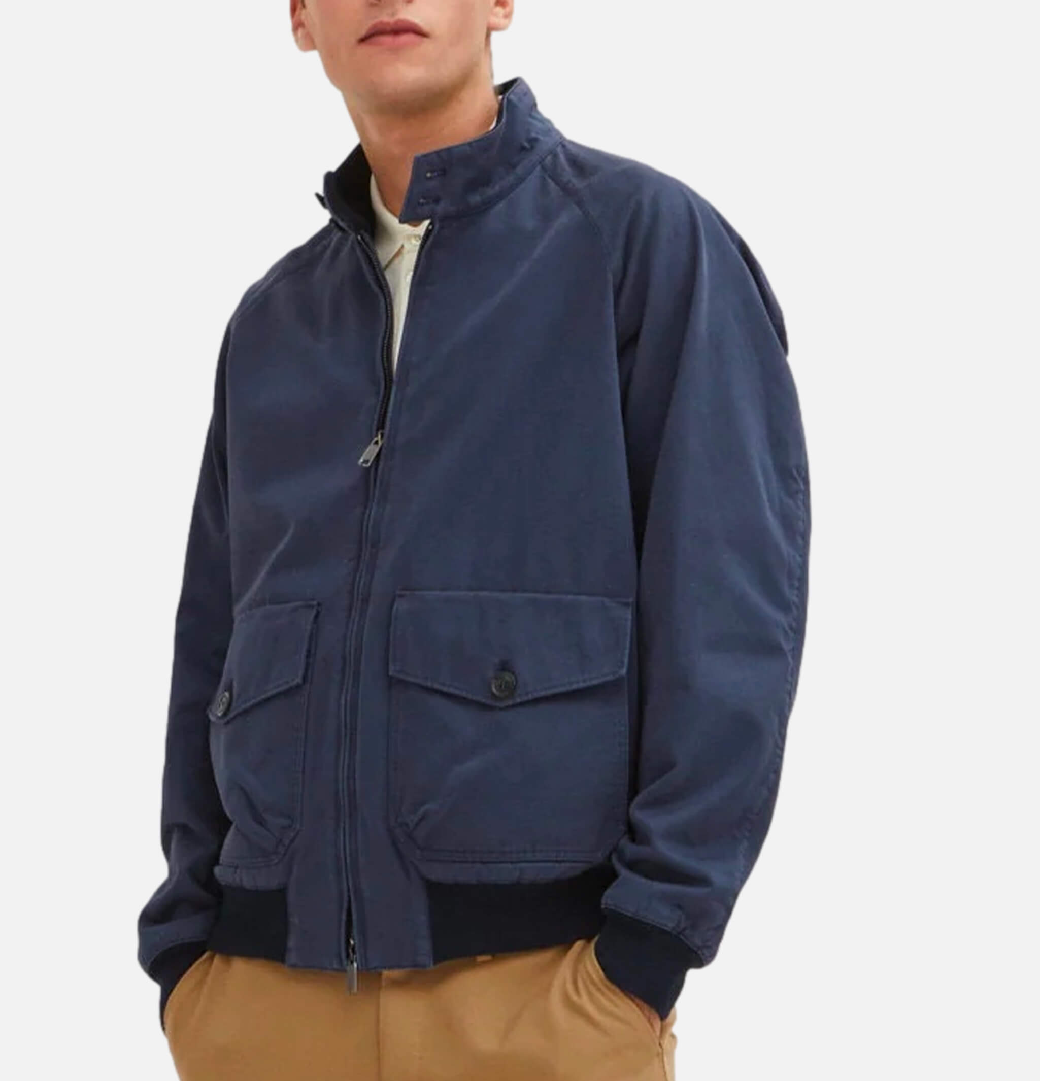 Baracuta | G9 Jacket Gabardine Navy | Royalcheese Paris