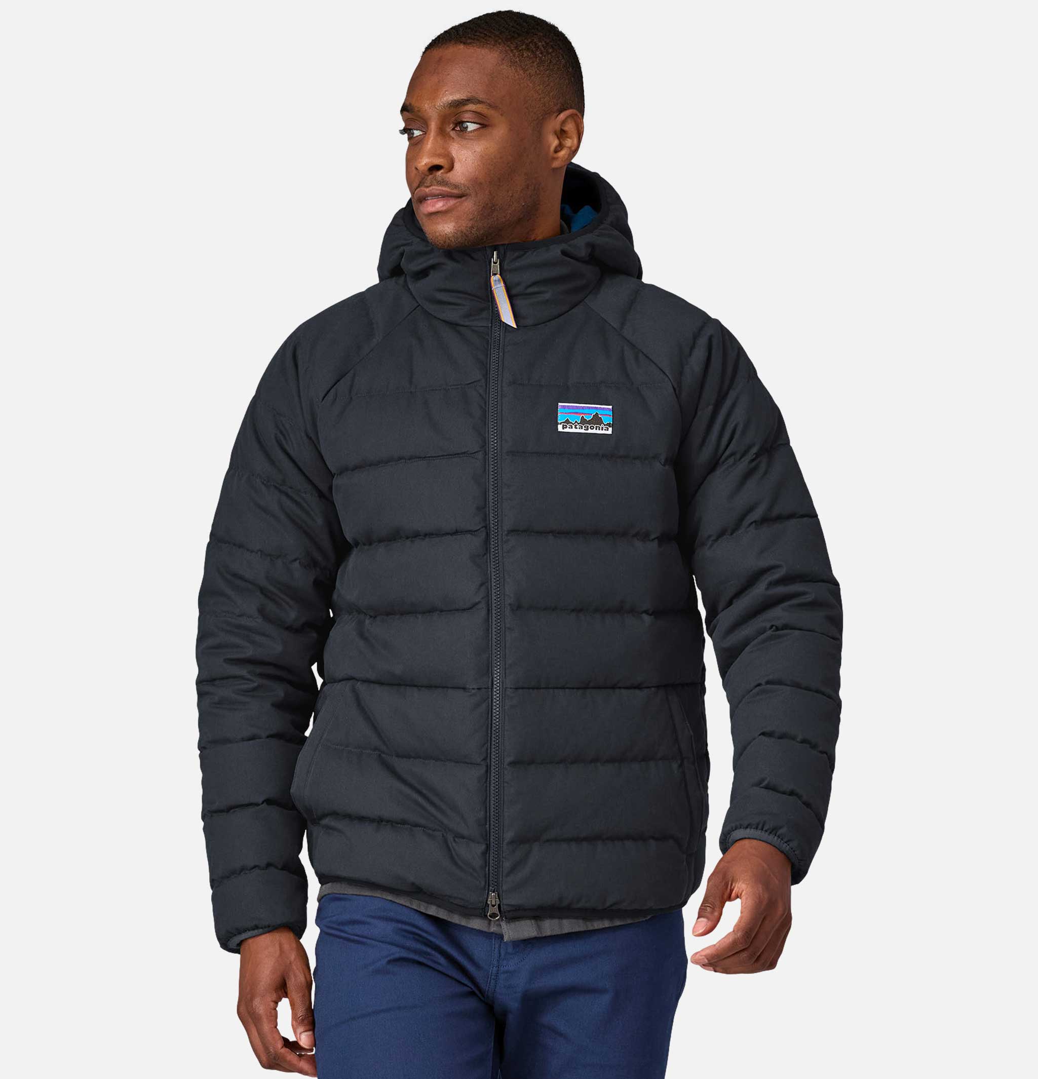 Wax Down Jacket Pitch Blue