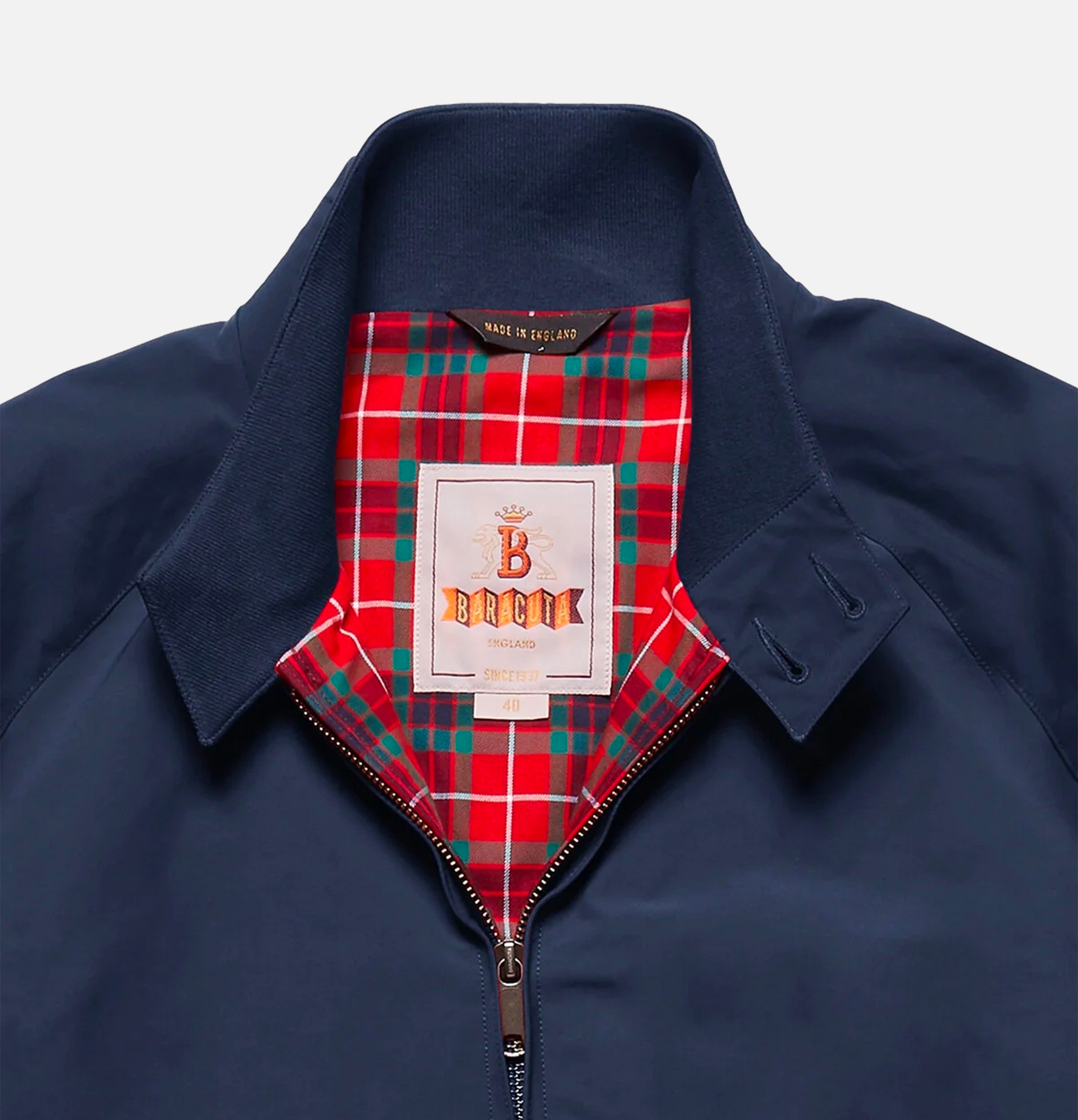 Baracuta | Blouson G9 Navy | Veste Harrington | Shop Royalcheese