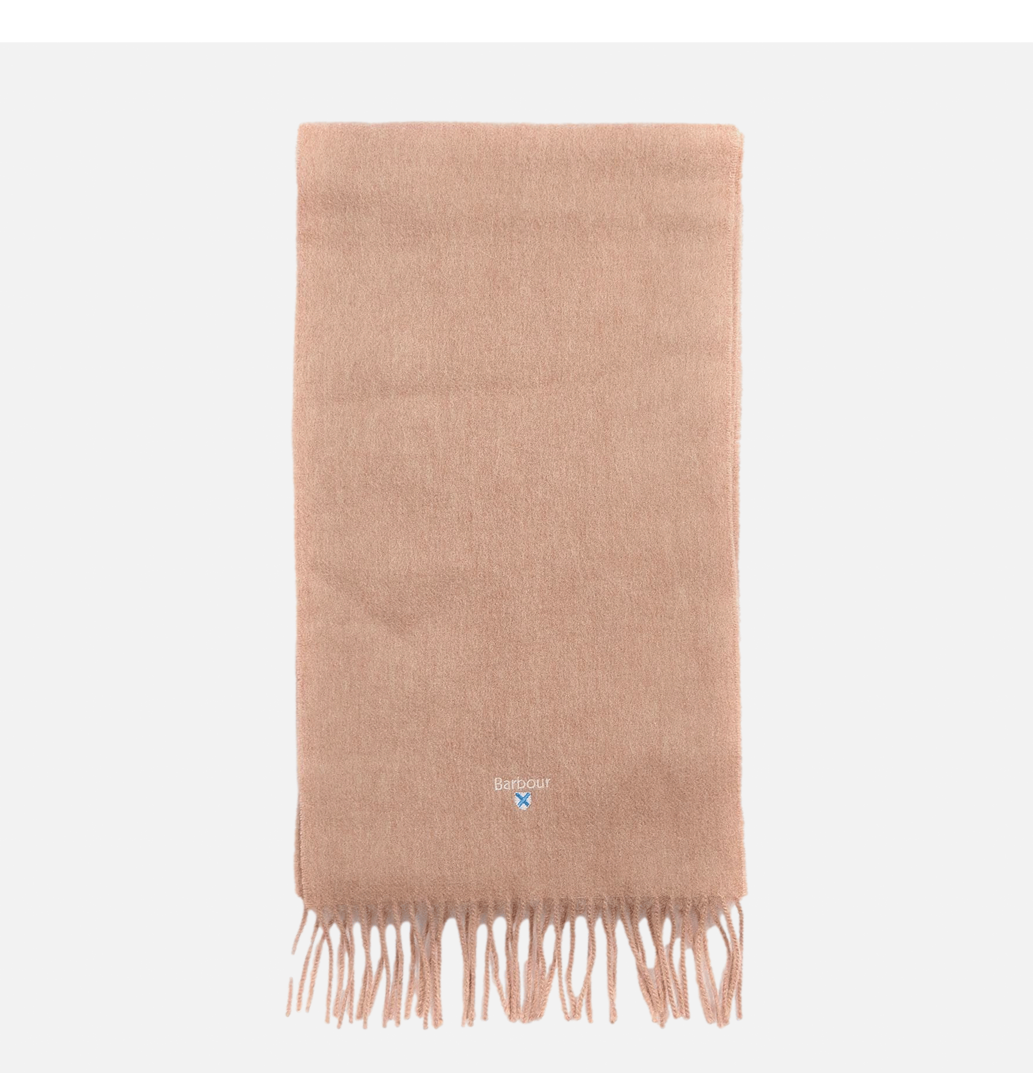 Echarpe Barbour Plain Lambswool Scarf Lt Brown